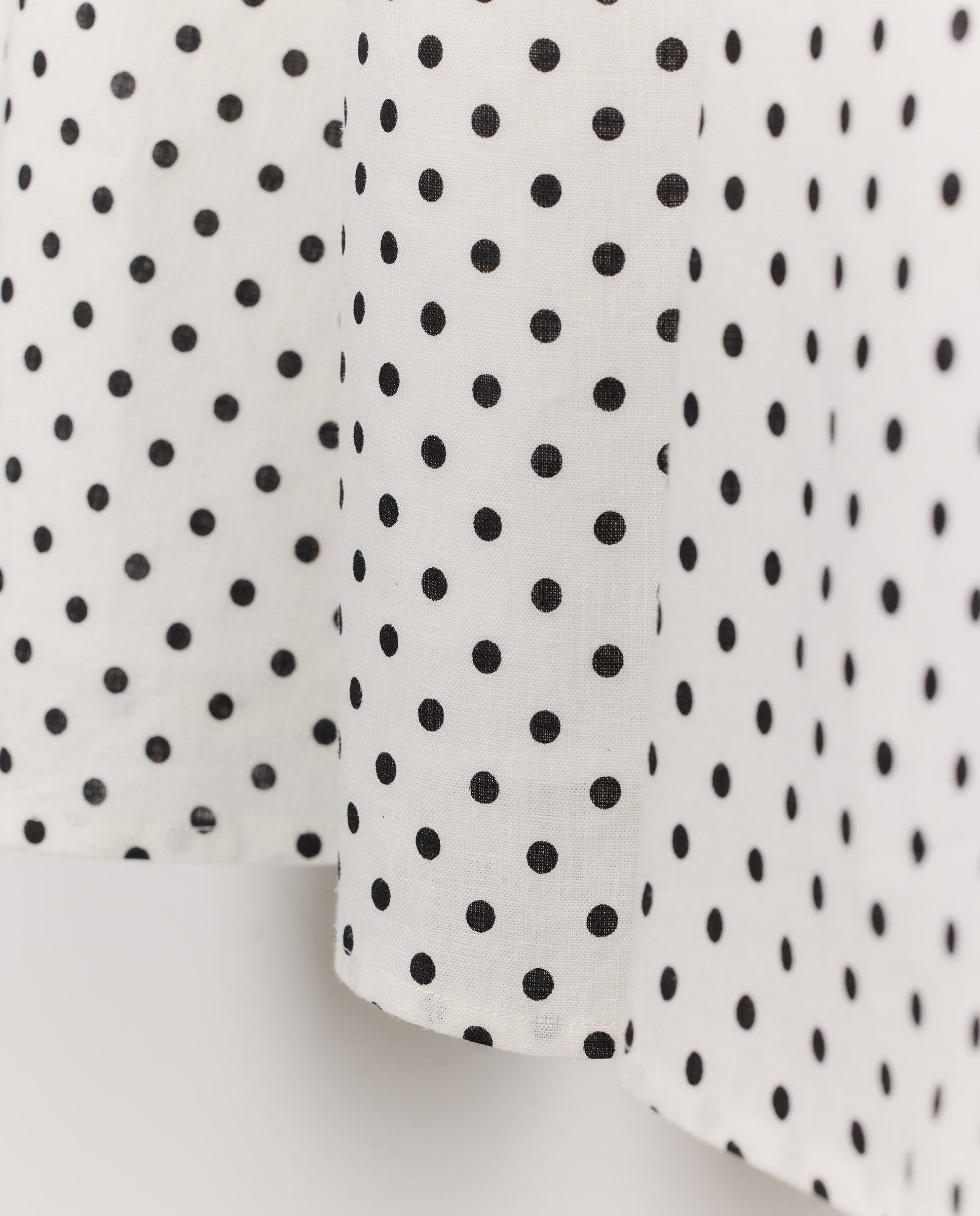 Falda midi con lino - Easy Wear - Blanco Blanco-5
