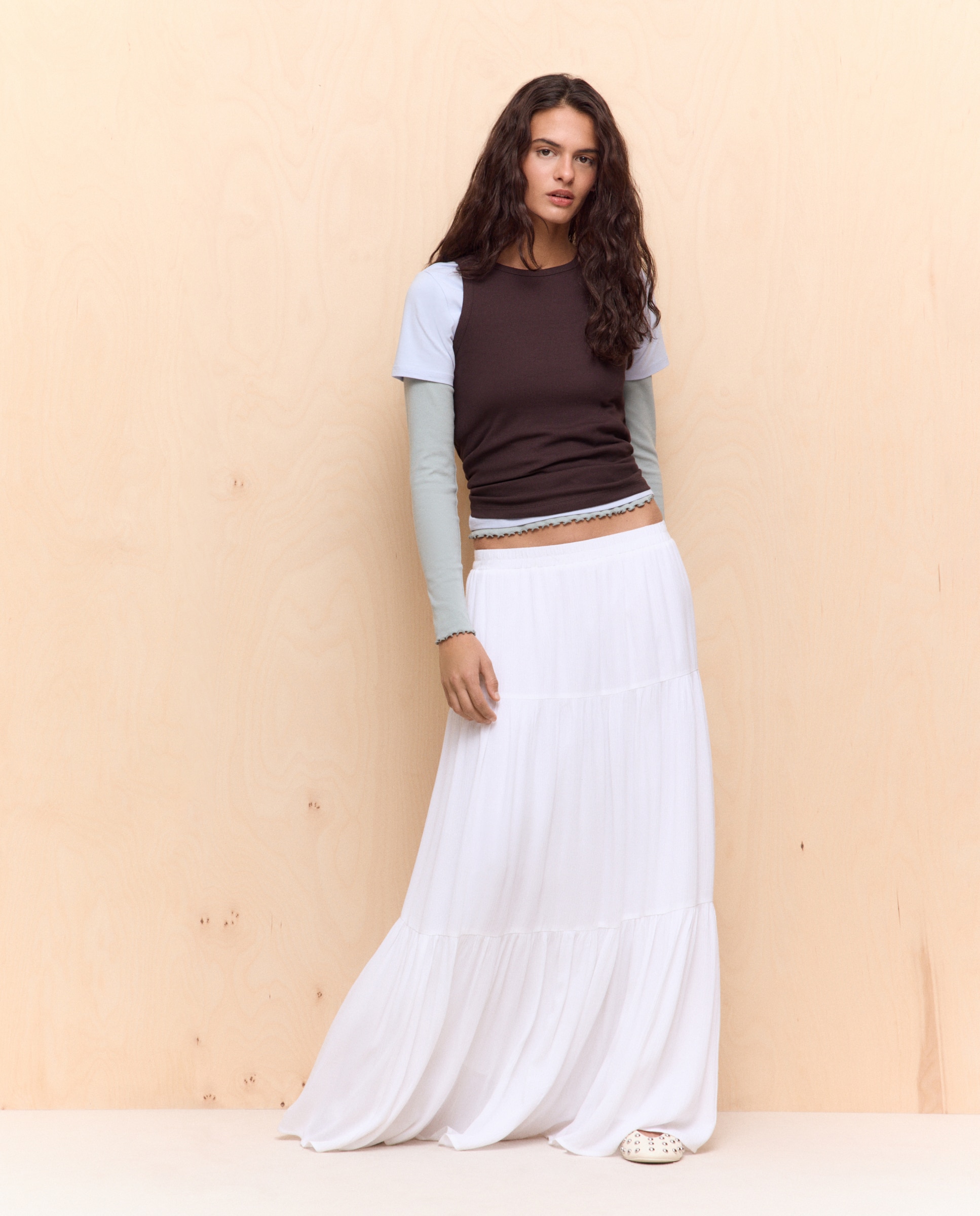 Imagem 0 de Saia Midi Boho