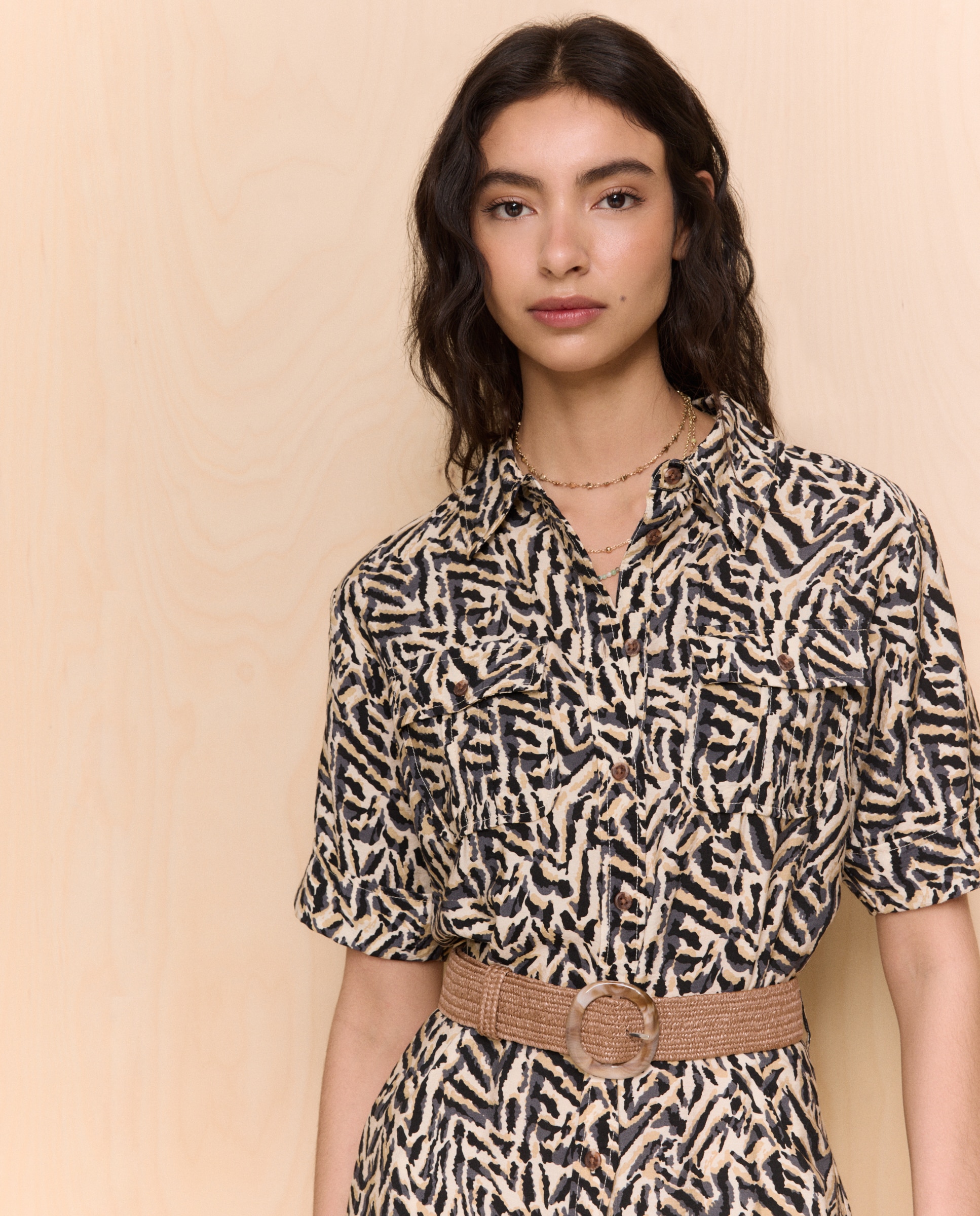 Imagem 0 de Vestido Midi com Cinto