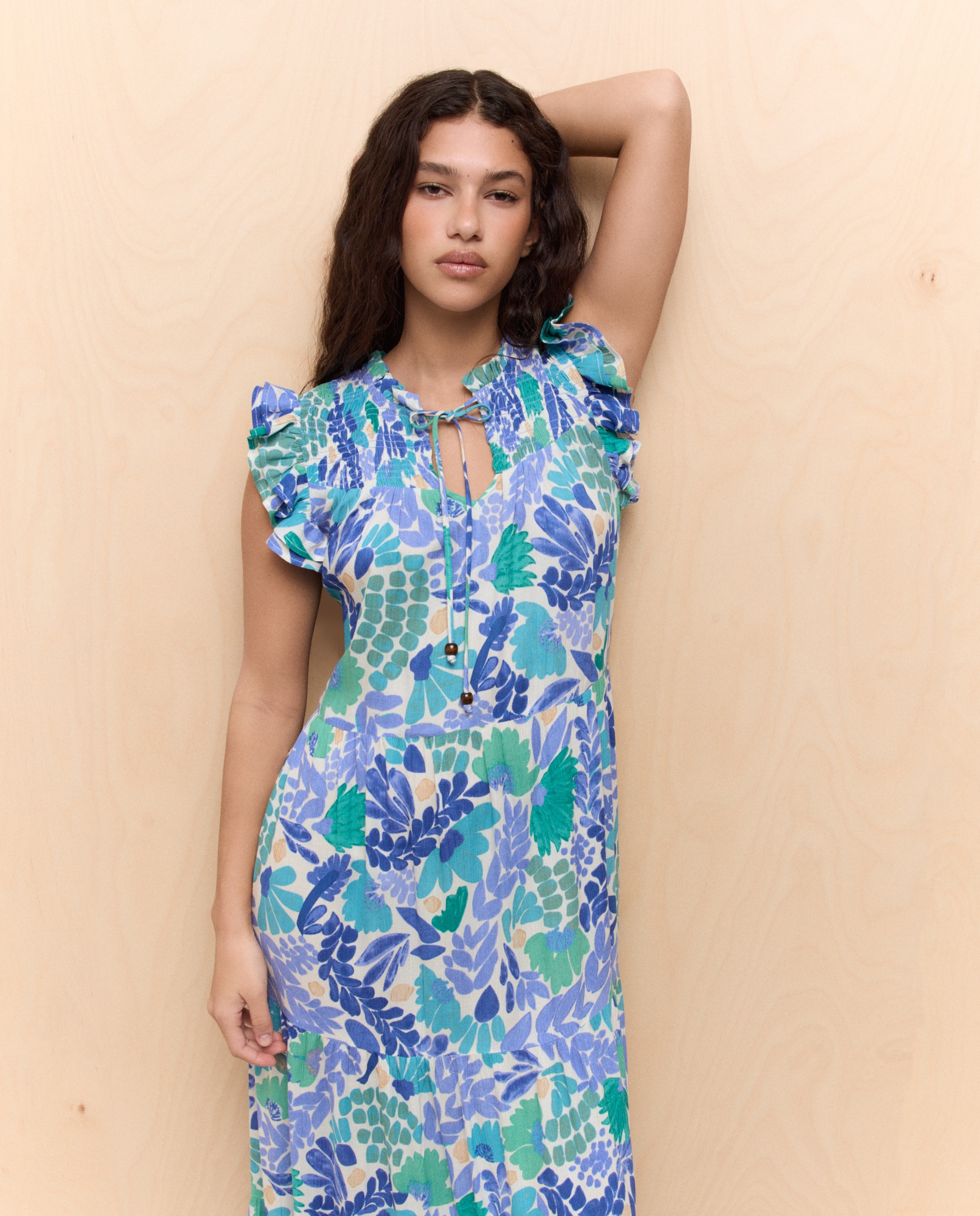 Imagem 0 de Vestido Comprido Ondulado