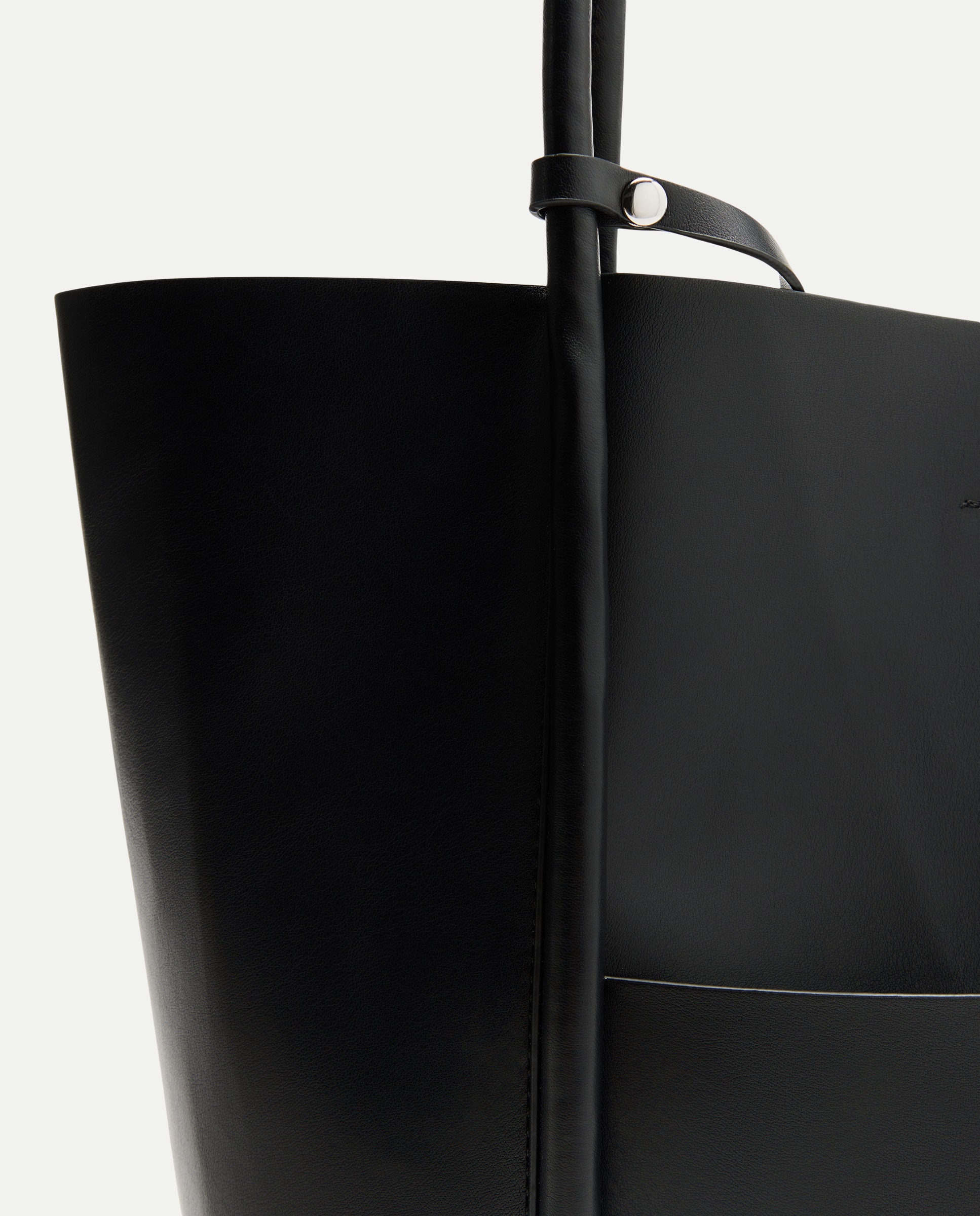 Mala Shopper com Bolso Preto-4