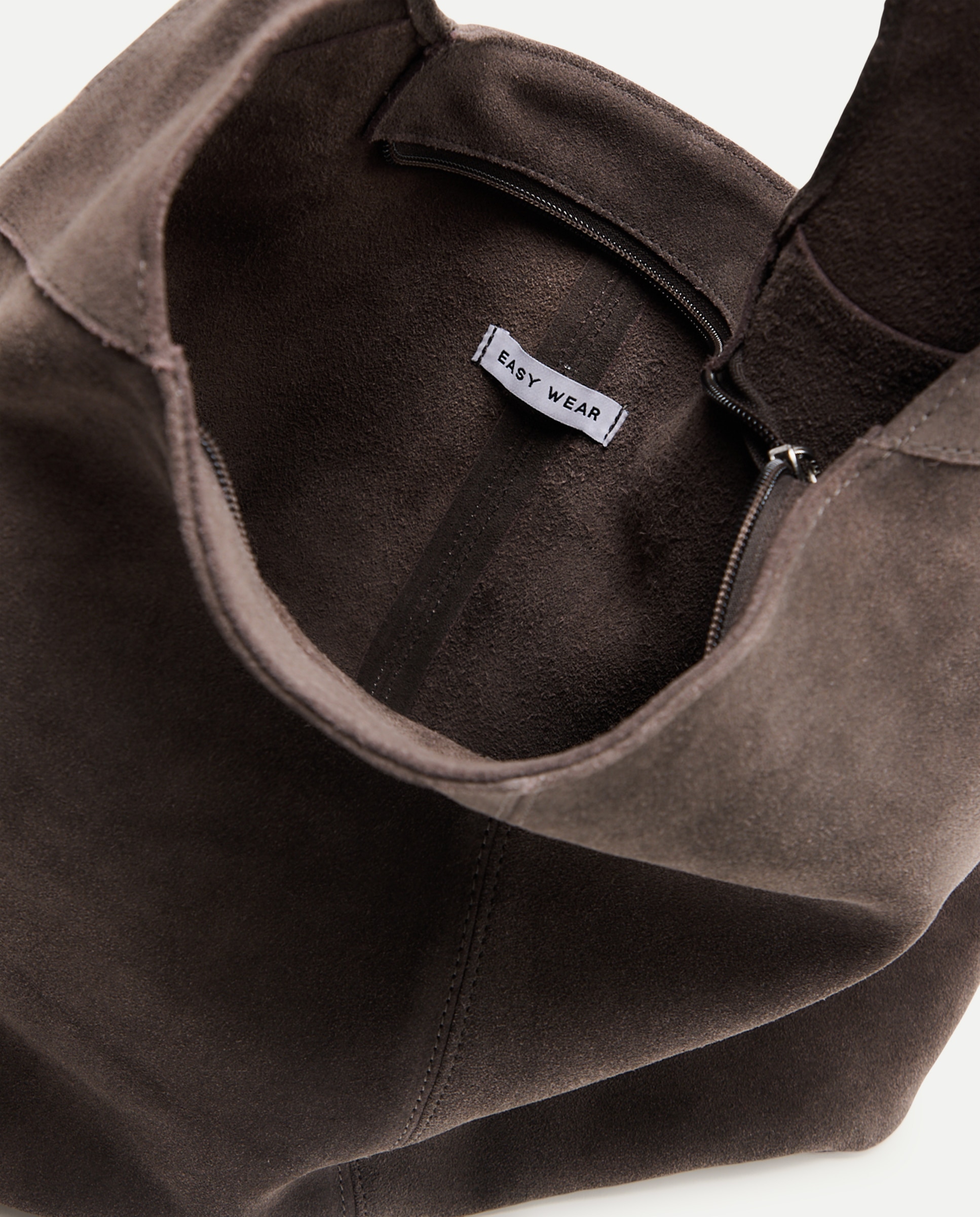 Mala Hobo em Pele Cinzento-claro-3