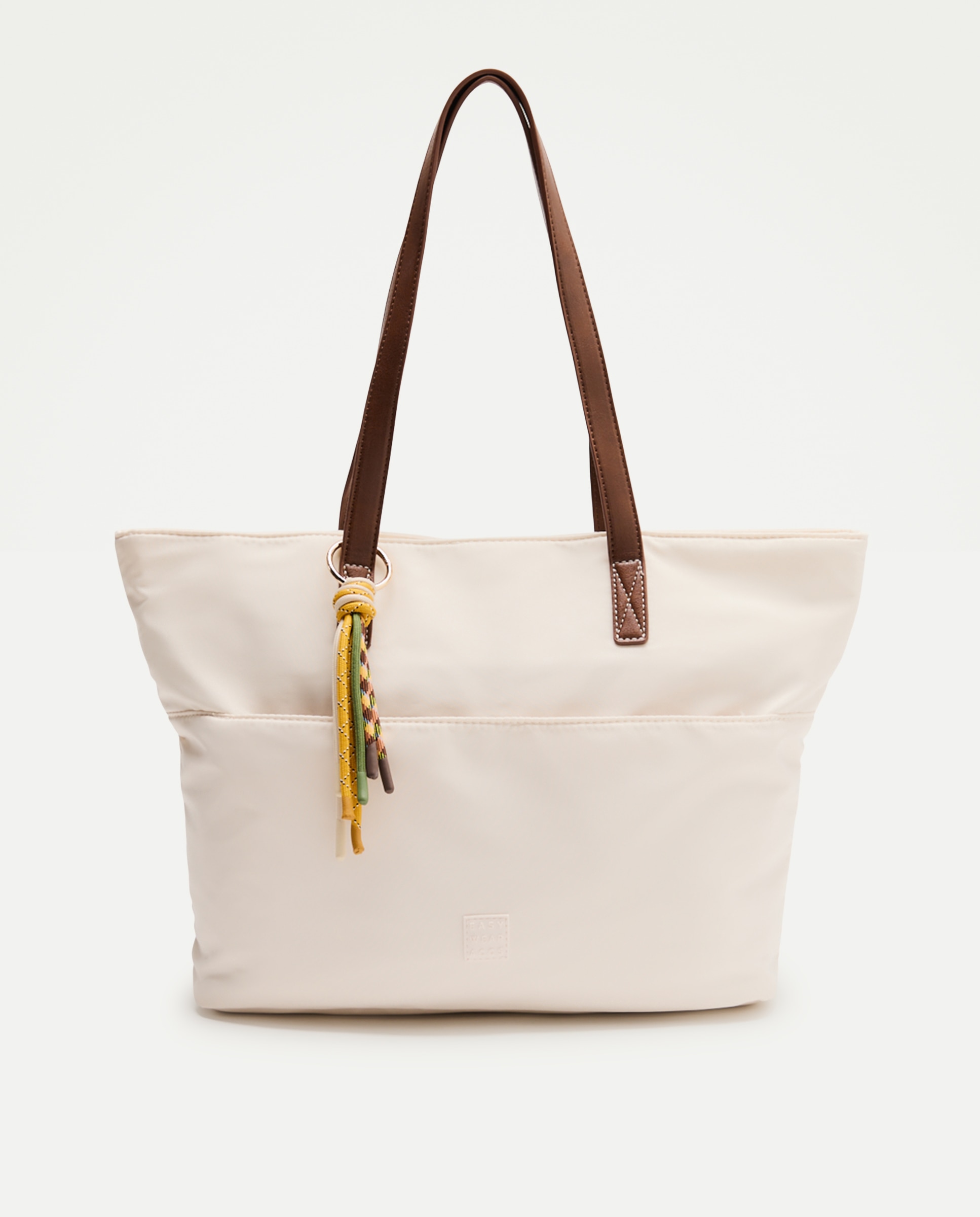 Mala Shopper de Nylon 120 Cru-1