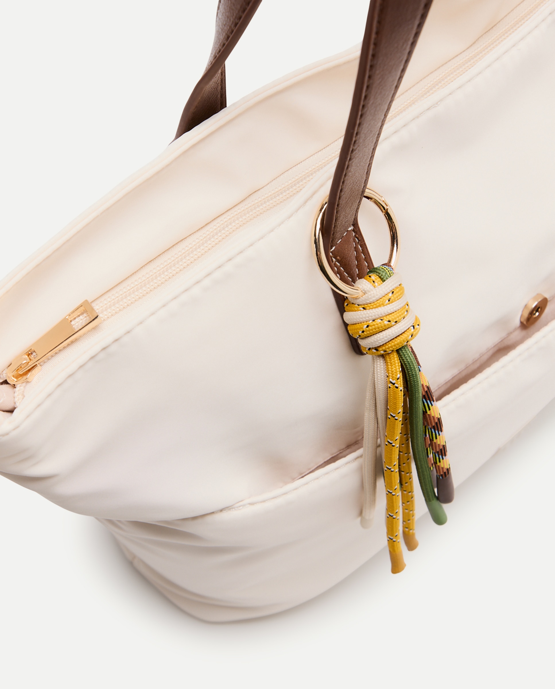 Mala Shopper de Nylon 120 Cru-4