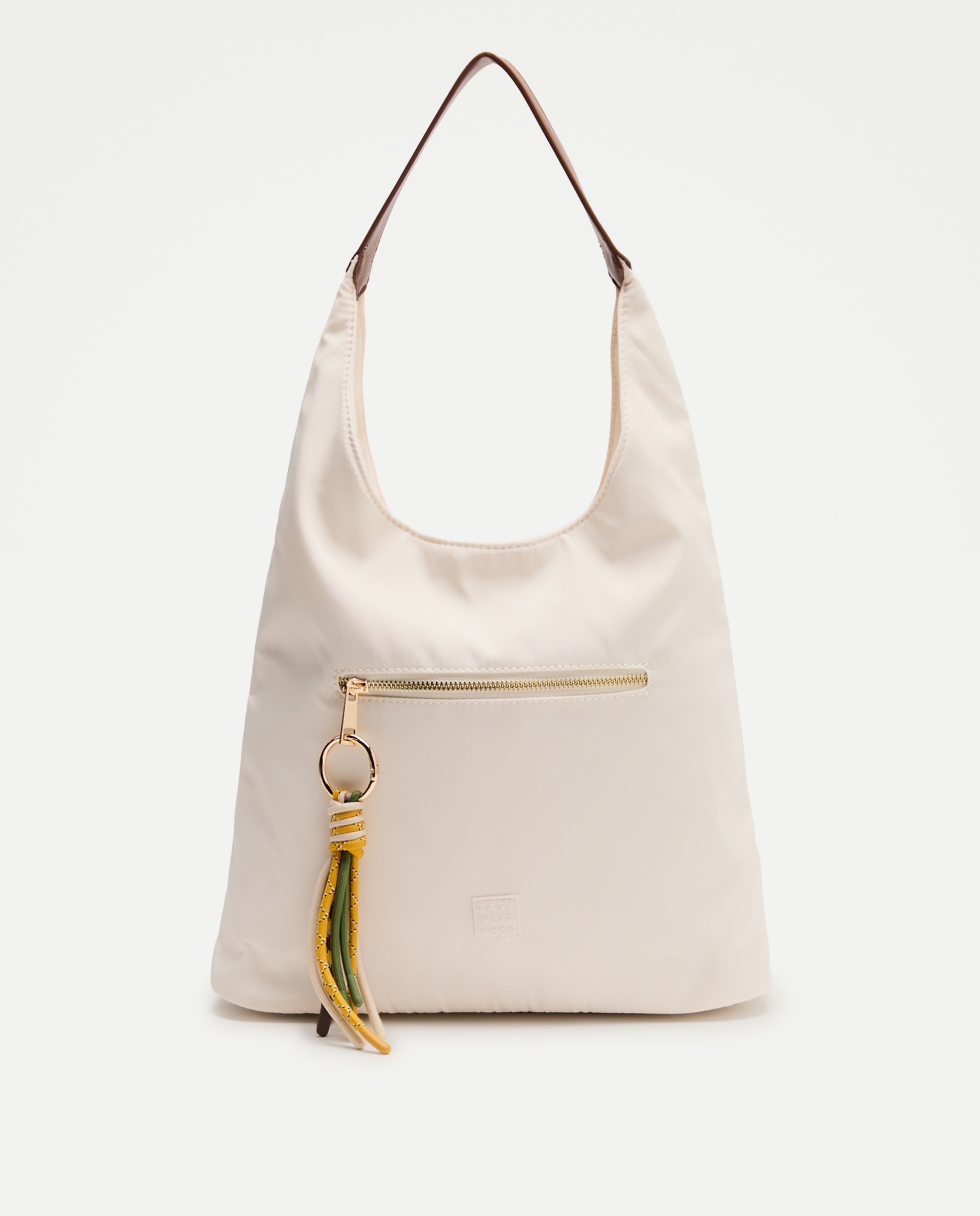 Mala Hobo de Nylon 120 Cru-1