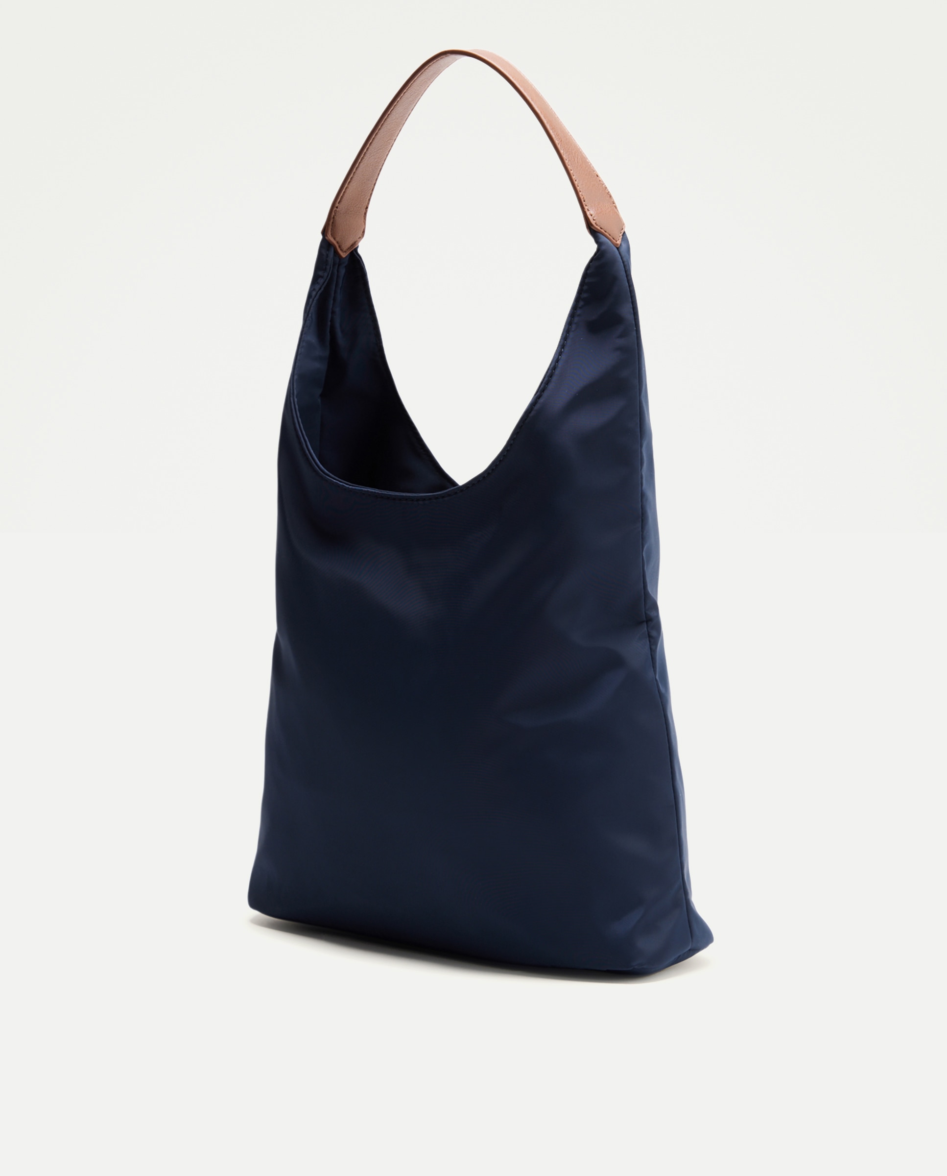 Mala Hobo de Nylon Azul-marinho-2