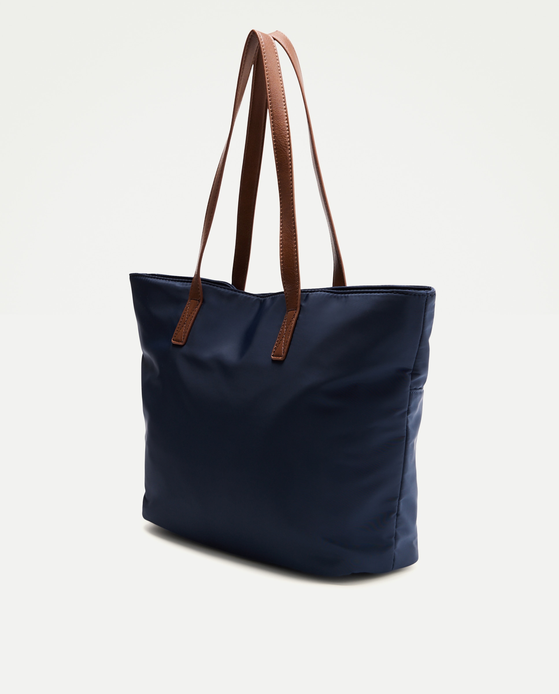 Mala Shopper de Nylon Azul-marinho-2