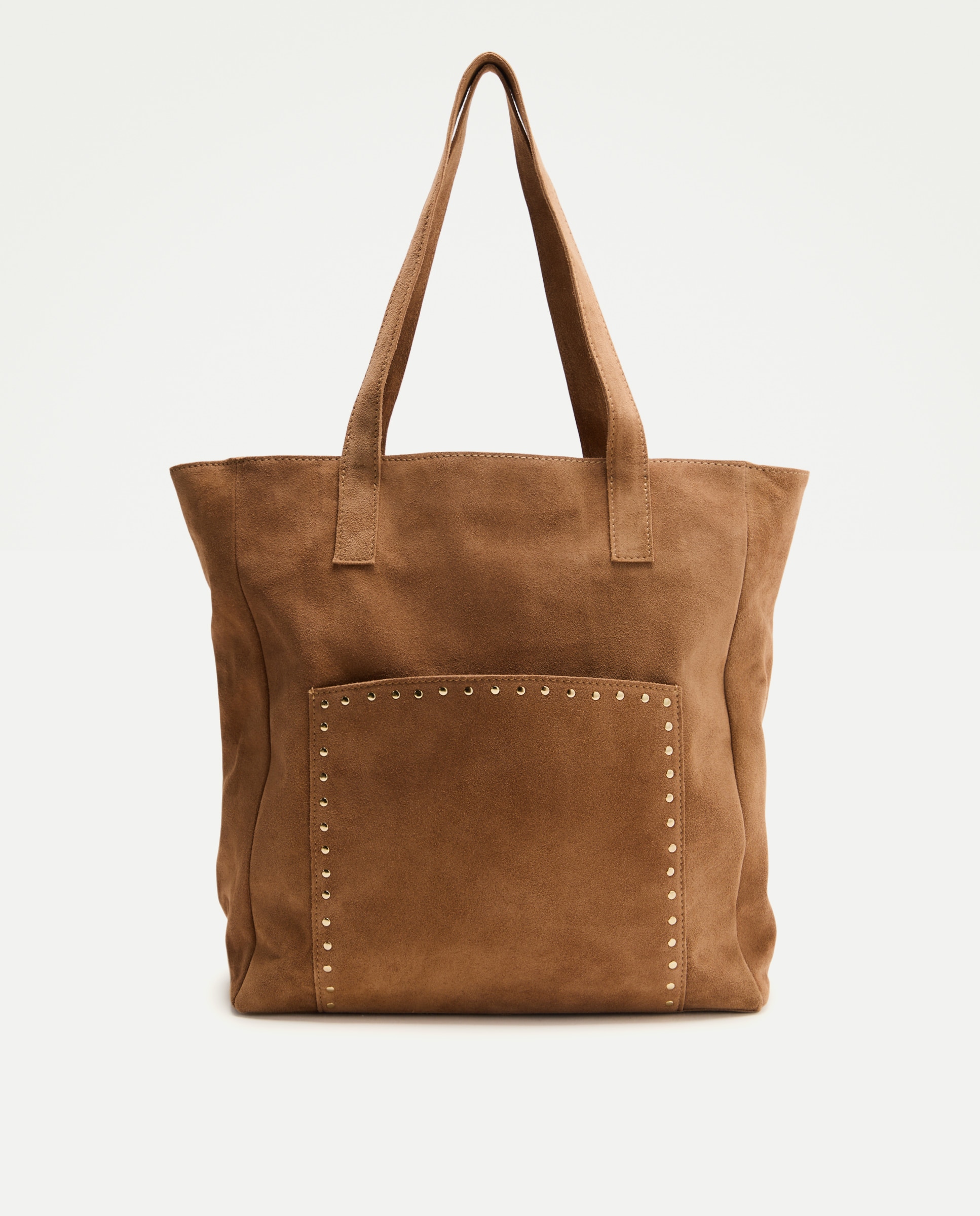 Imagem 0 de Mala Shopper em Pele com Fecho de Correr