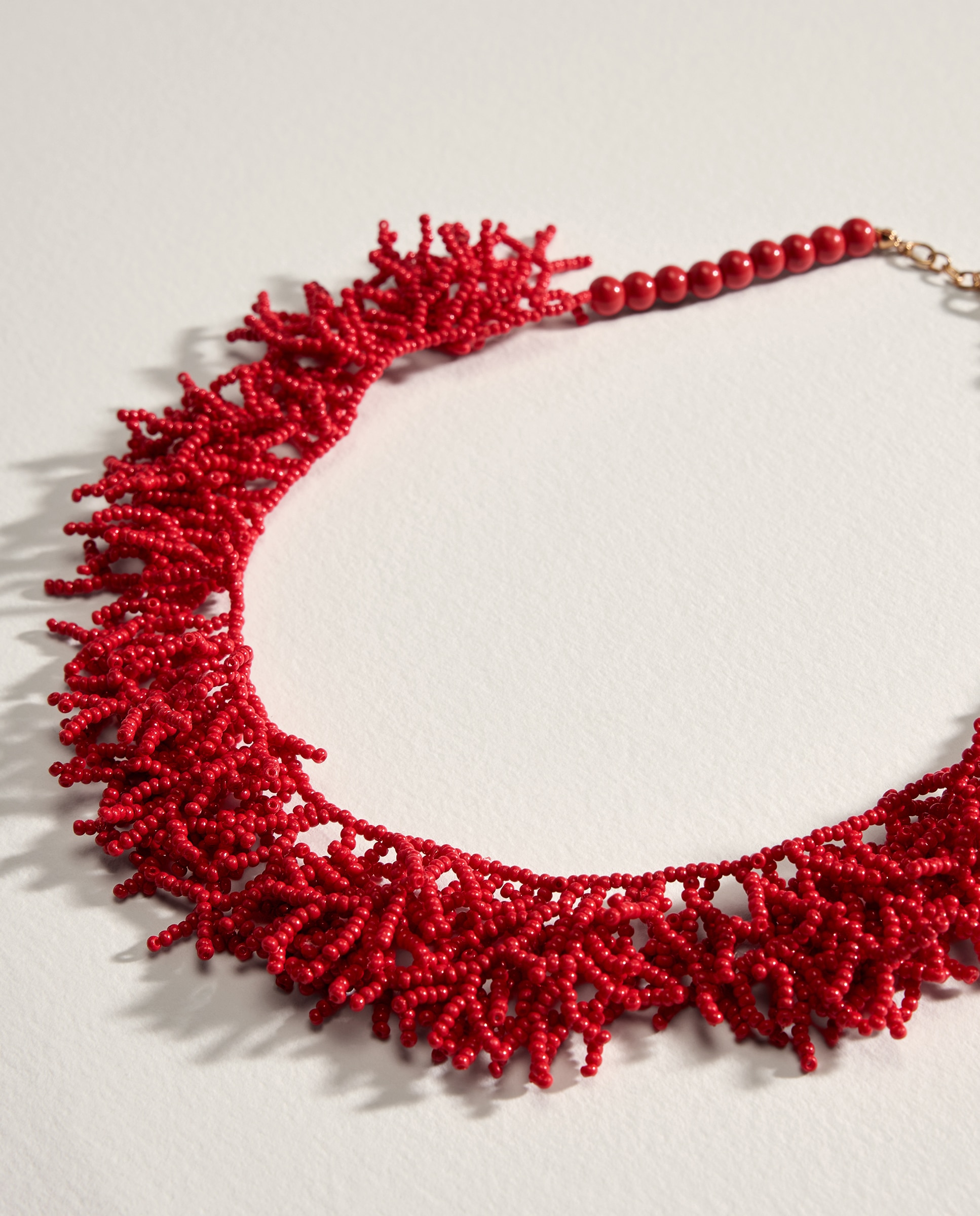 Imagem 0 de Colar com Missangas - Coral