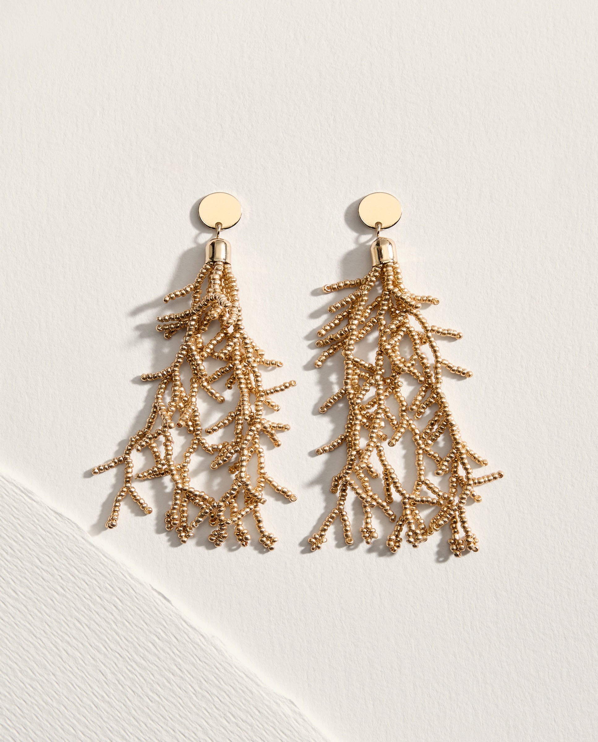 Imagem 0 de Brincos com Missangas - Coral