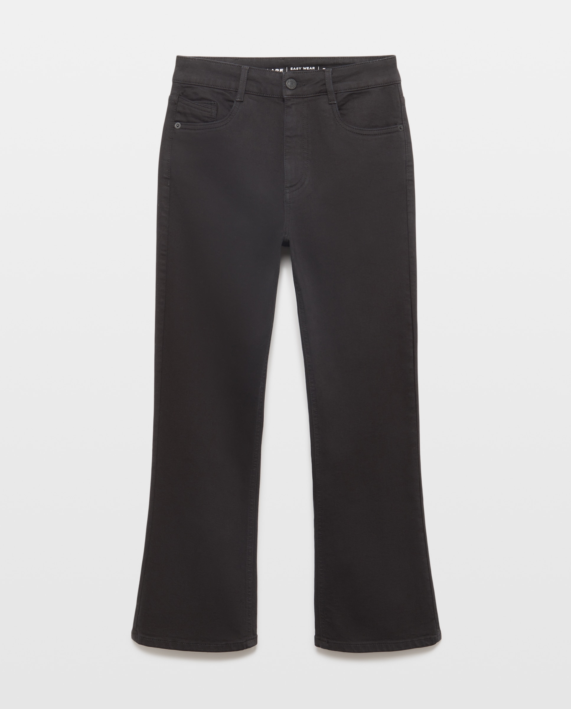 Imagen 4 de Pantalón de mujer crop flare - Easy Wear - Negro Negro