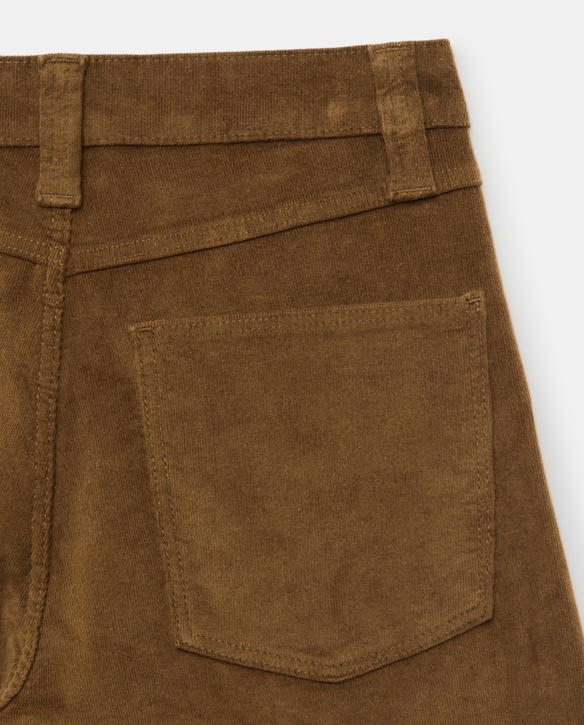 Pantalón pana de mujer barrel - Easy Wear - 560 Oliva 560 Oliva-5