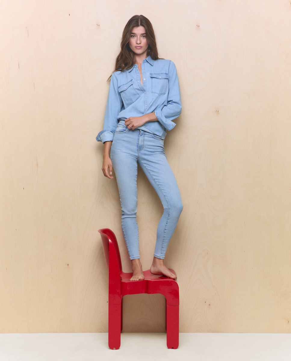 Jeans Skinny Azul Suave-1