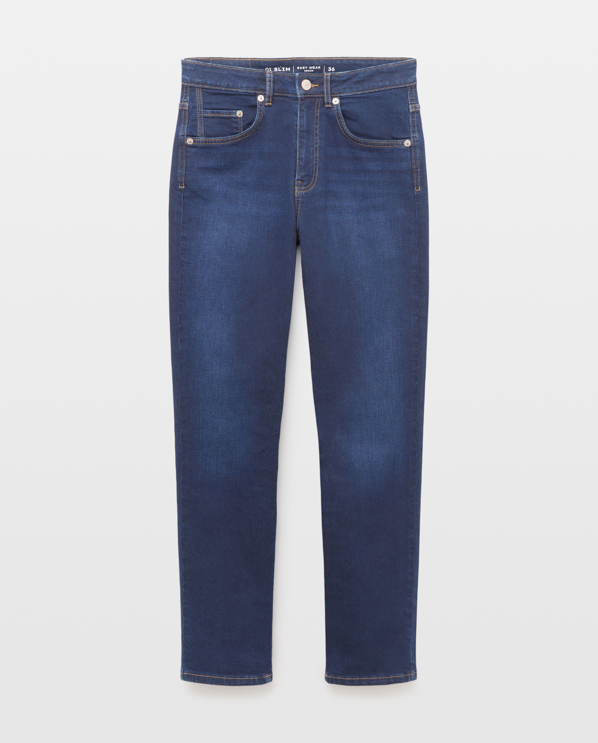 Imagen 4 de Pantalón denim de mujer slim - Easy Wear - Azul pálido Azul pálido