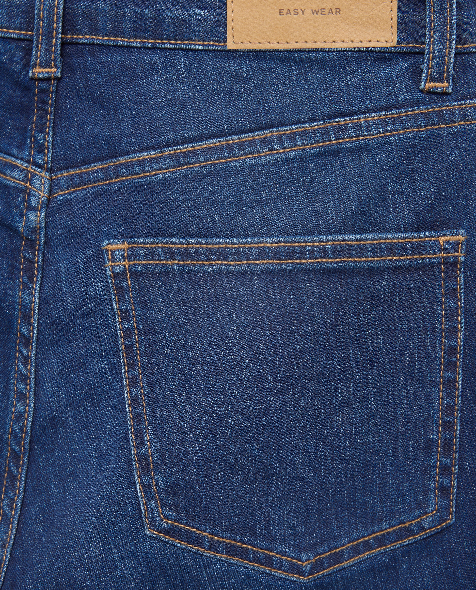 Pantalón denim de mujer crop flare - Easy Wear - Azul Suave Azul Suave-5