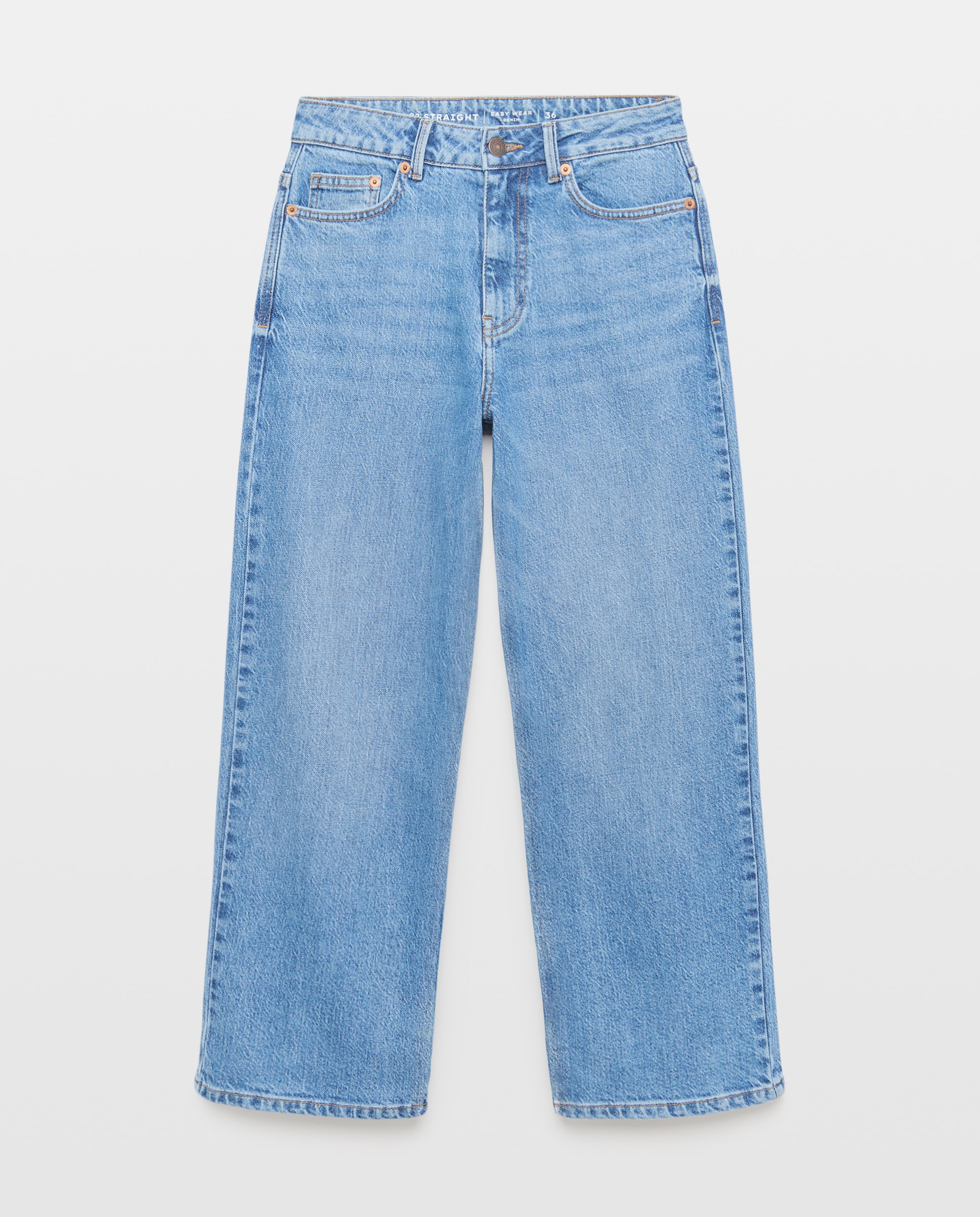 Jeans regular Cerúleo-4