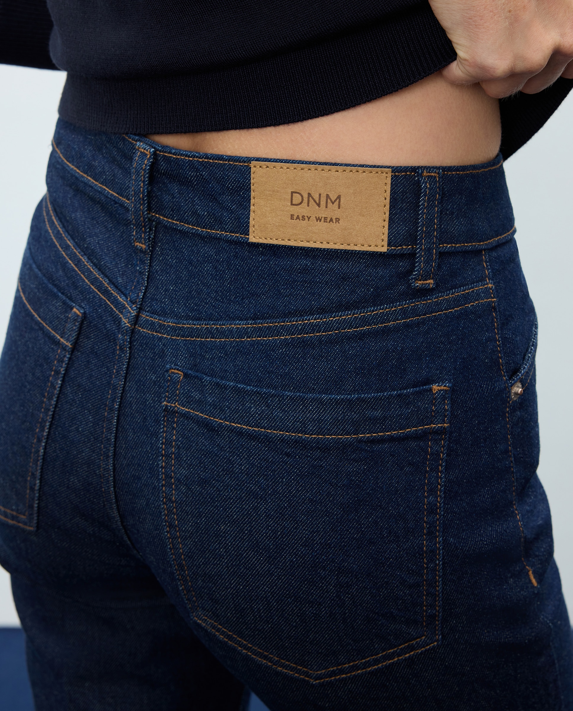 Pantalón denim de mujer bootcut - Easy Wear - Azul Suave Azul Suave-4