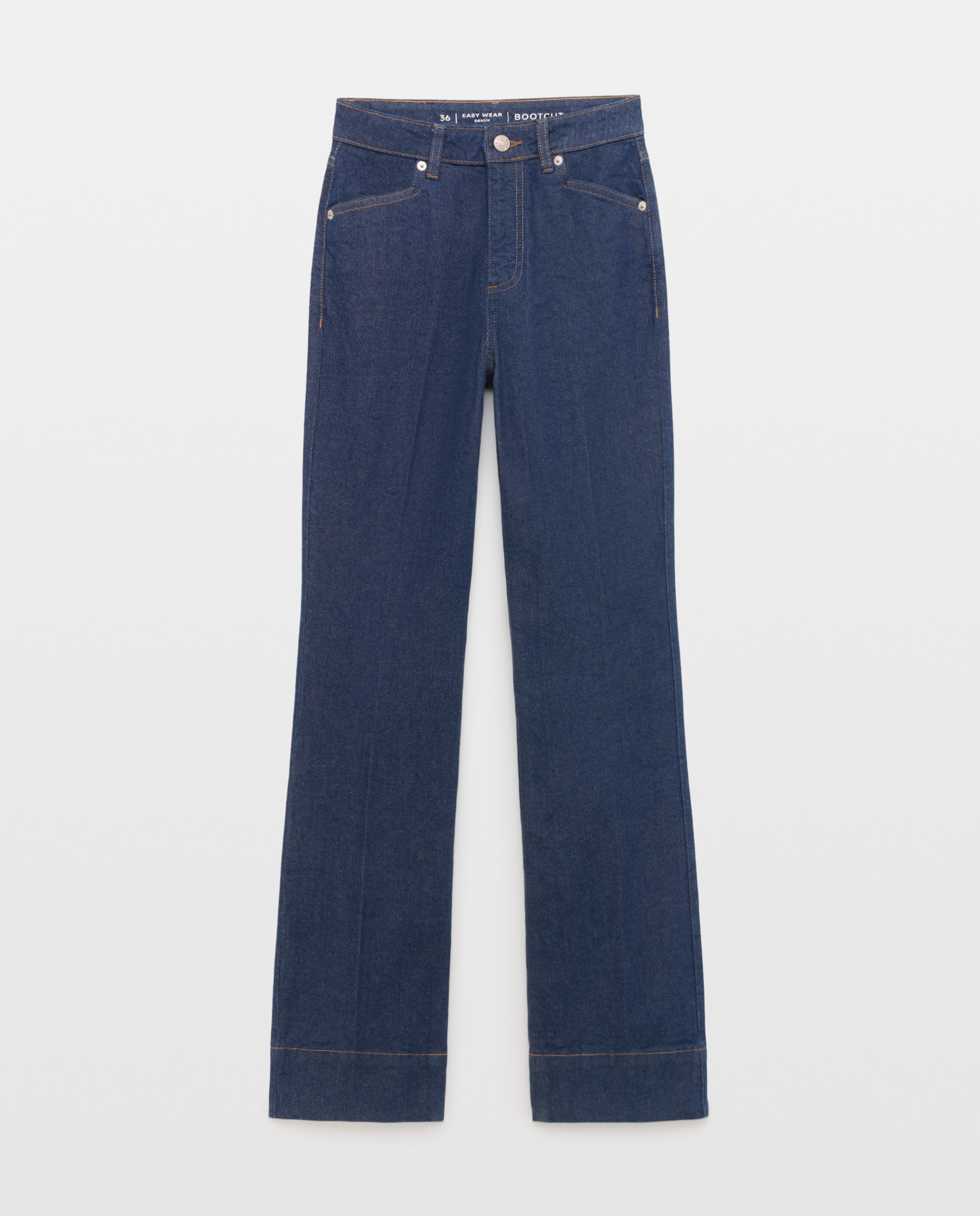 Pantalón denim de mujer bootcut - Easy Wear - Azul Suave Azul Suave-5