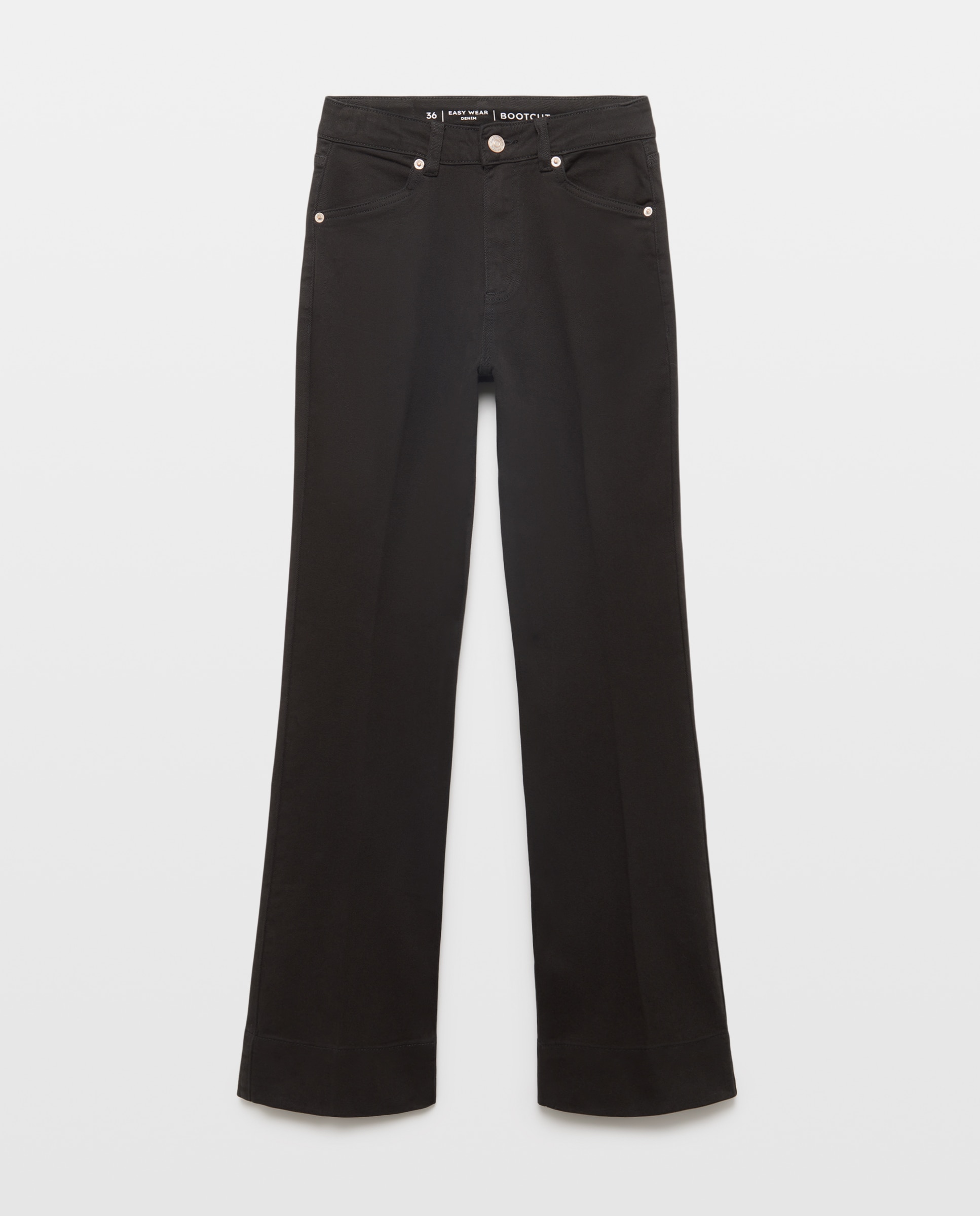 Jeans Bootcut Preto-4
