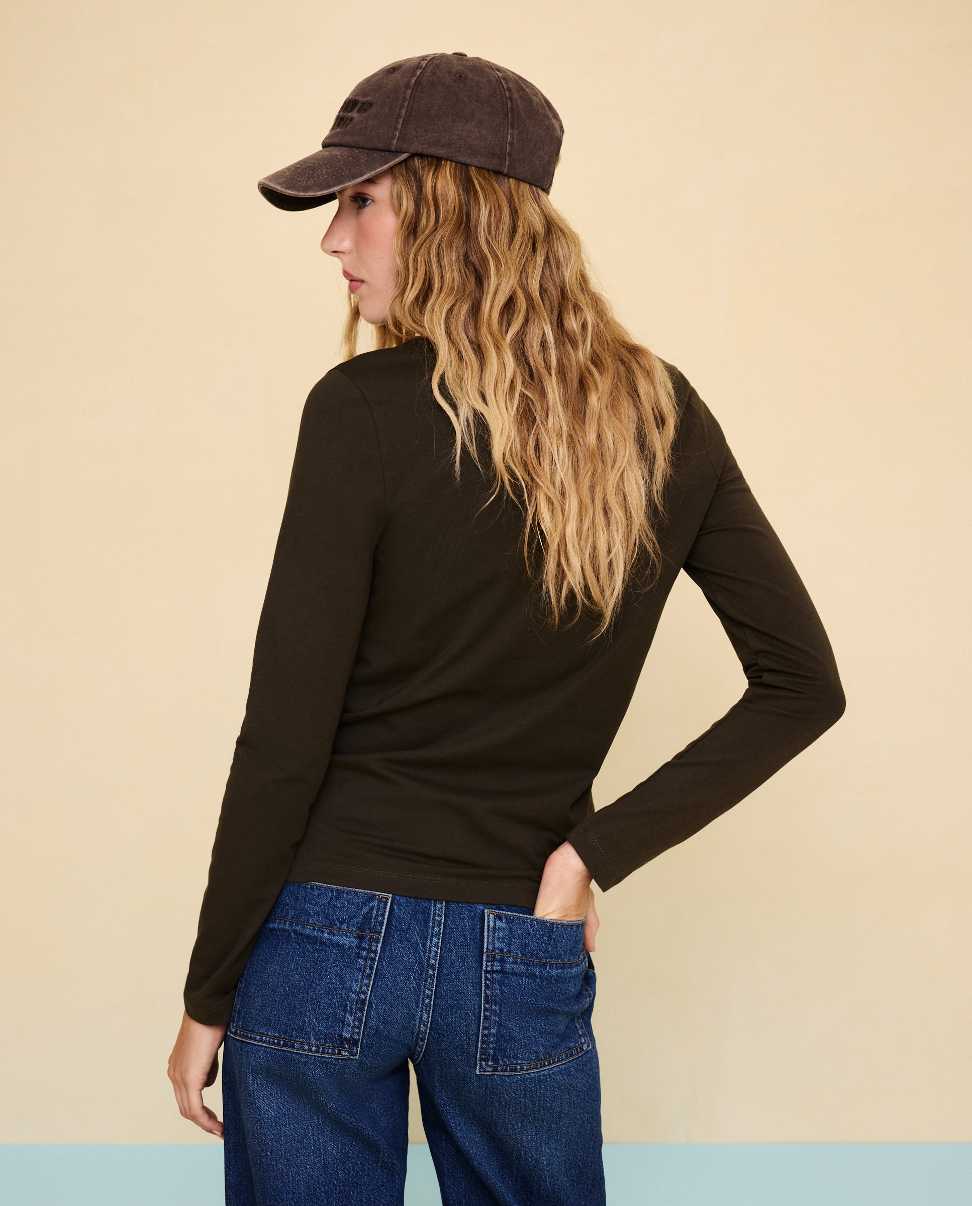 Imagen 3 de Camiseta manga larga de mujer - Easy Wear - 530 Verde oscuro 530 Verde oscuro