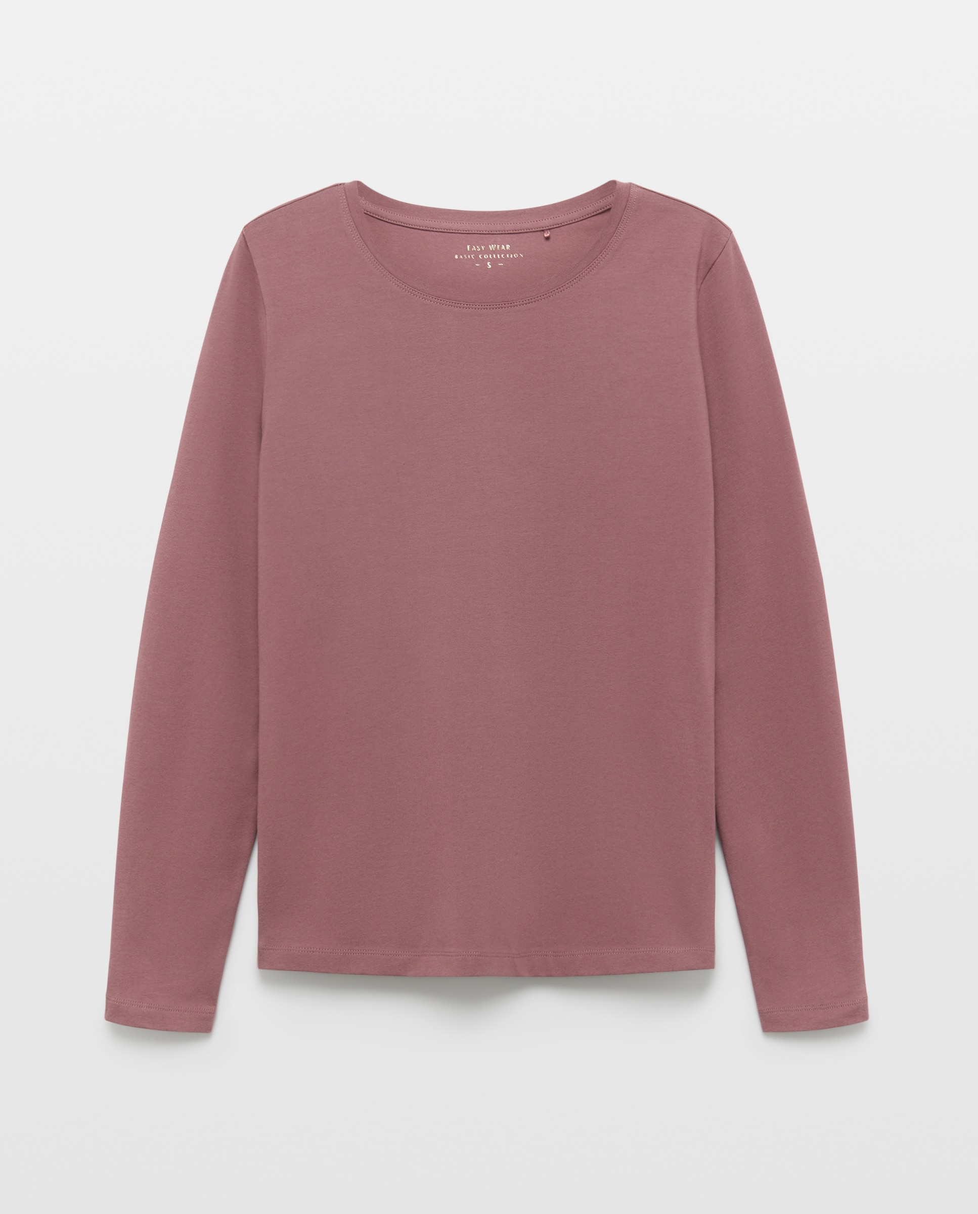 Camisola de mulher com manga comprida 283 Lavanda-4