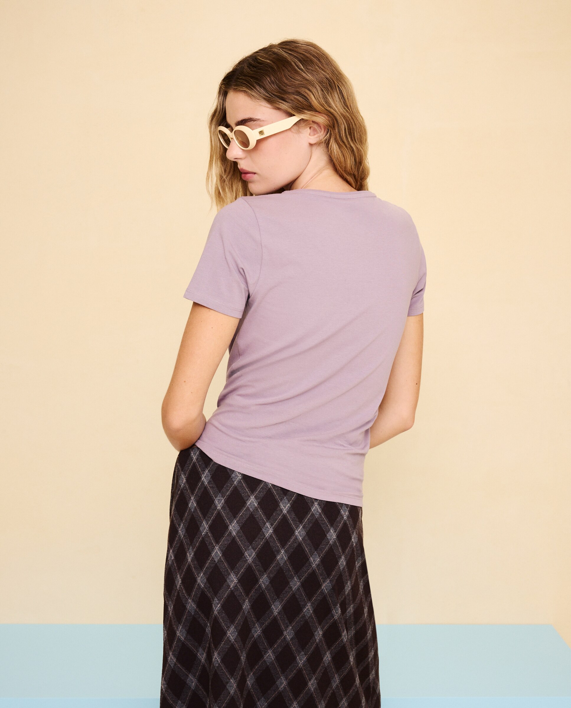 Imagen 3 de Camiseta manga corta de mujer - Easy Wear - 282 Malva 282 Malva