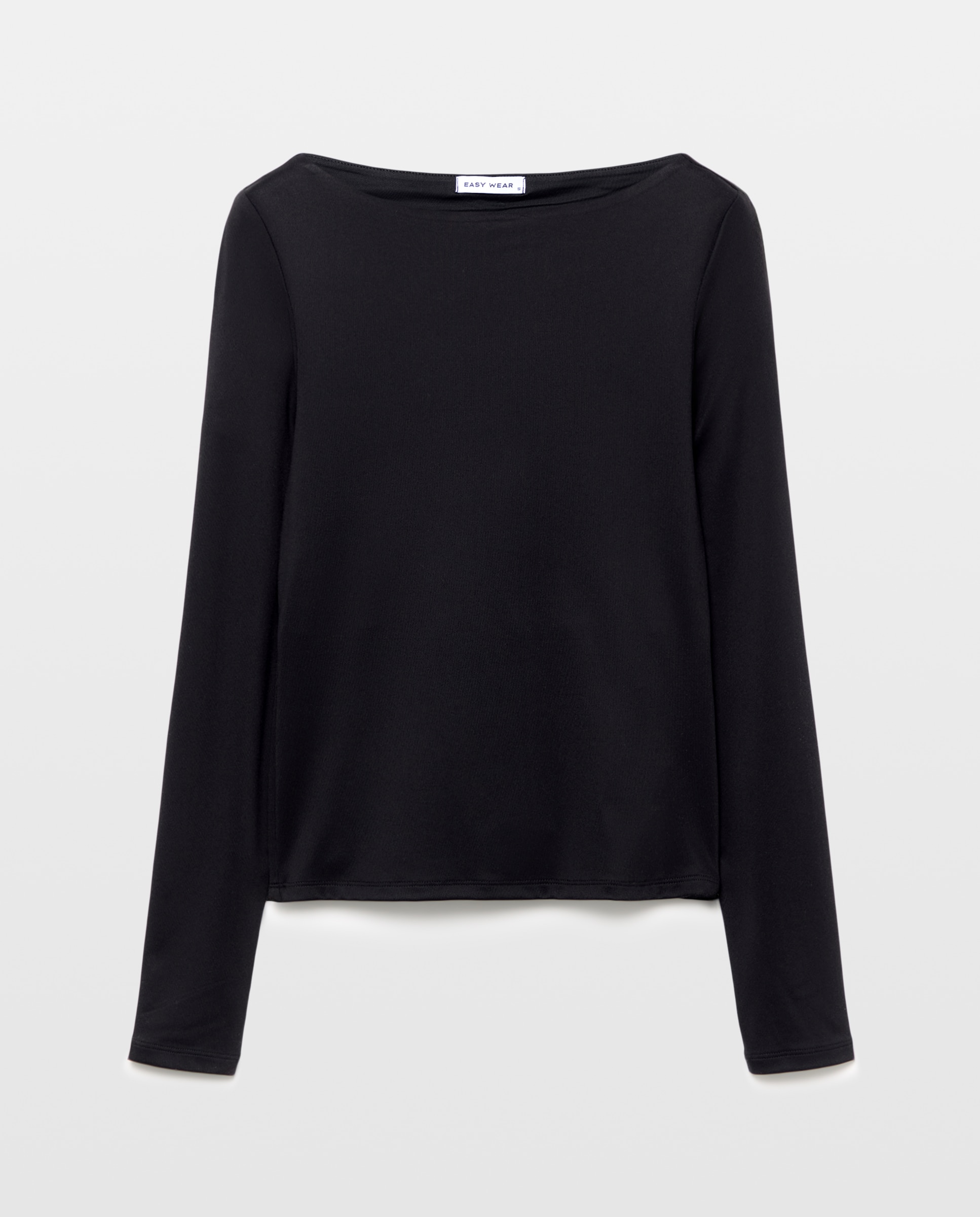 Camiseta manga larga de mujer - Easy Wear - Negro Negro-4