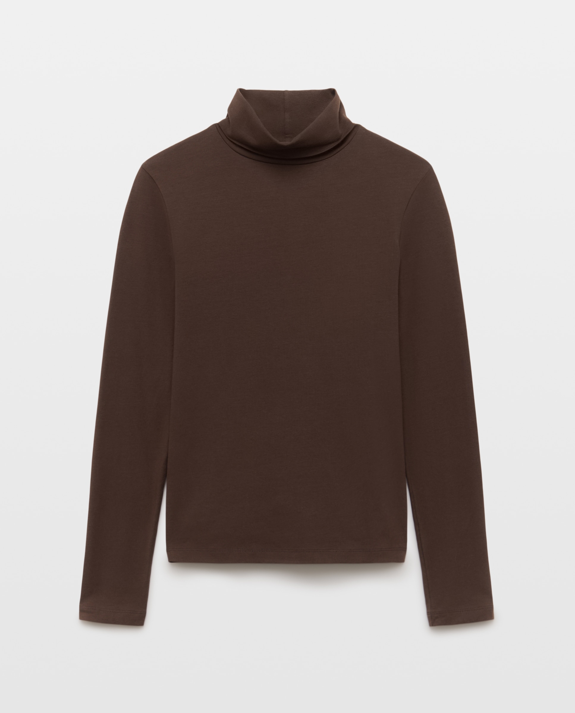 Camiseta manga larga de mujer - Easy Wear - Marrón Marrón-4