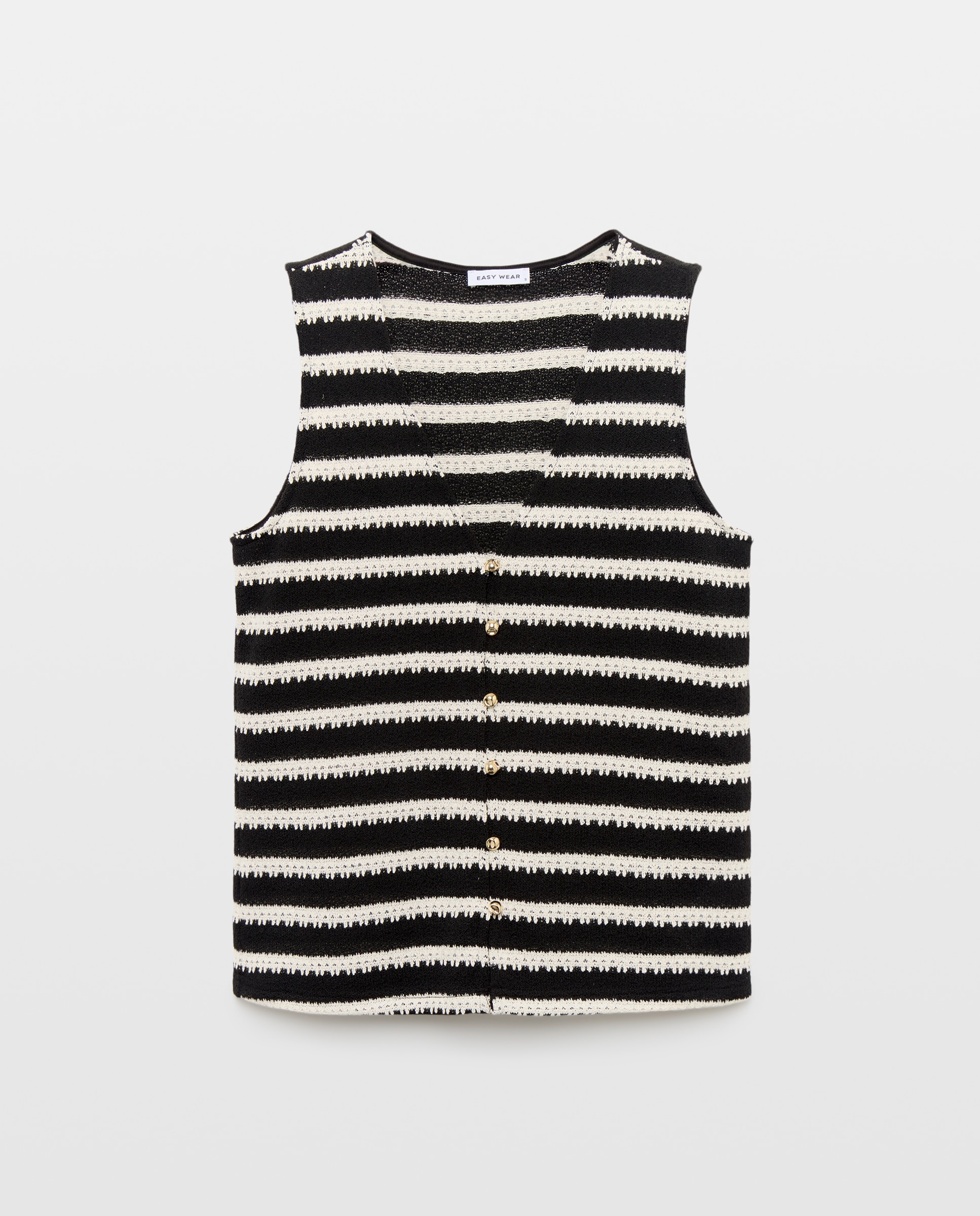 Imagem 0 de Top com Botões e Estampado