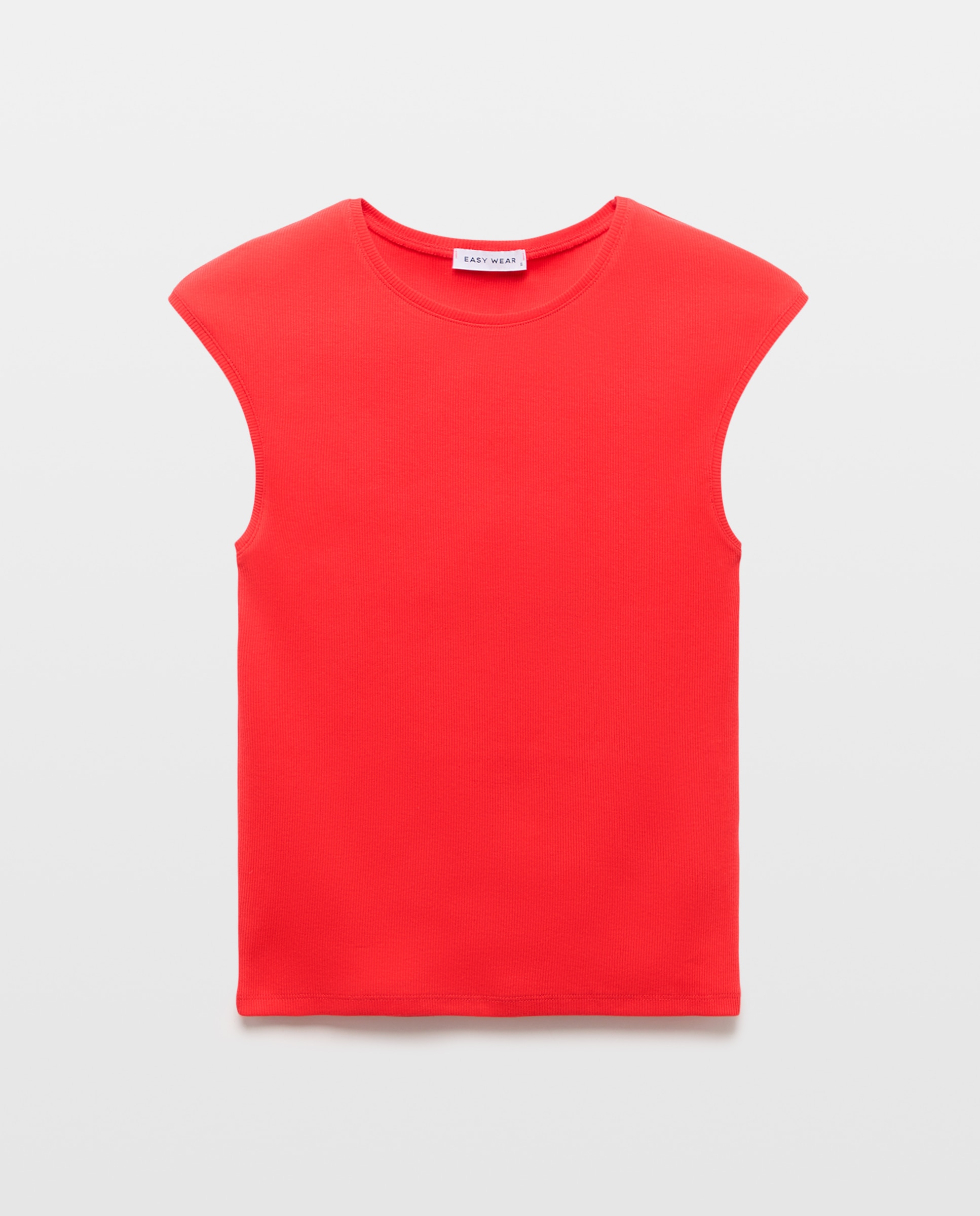 Camiseta lisa de manga corta de mujer - Easy Wear - 600 Rojo 600 Rojo-4