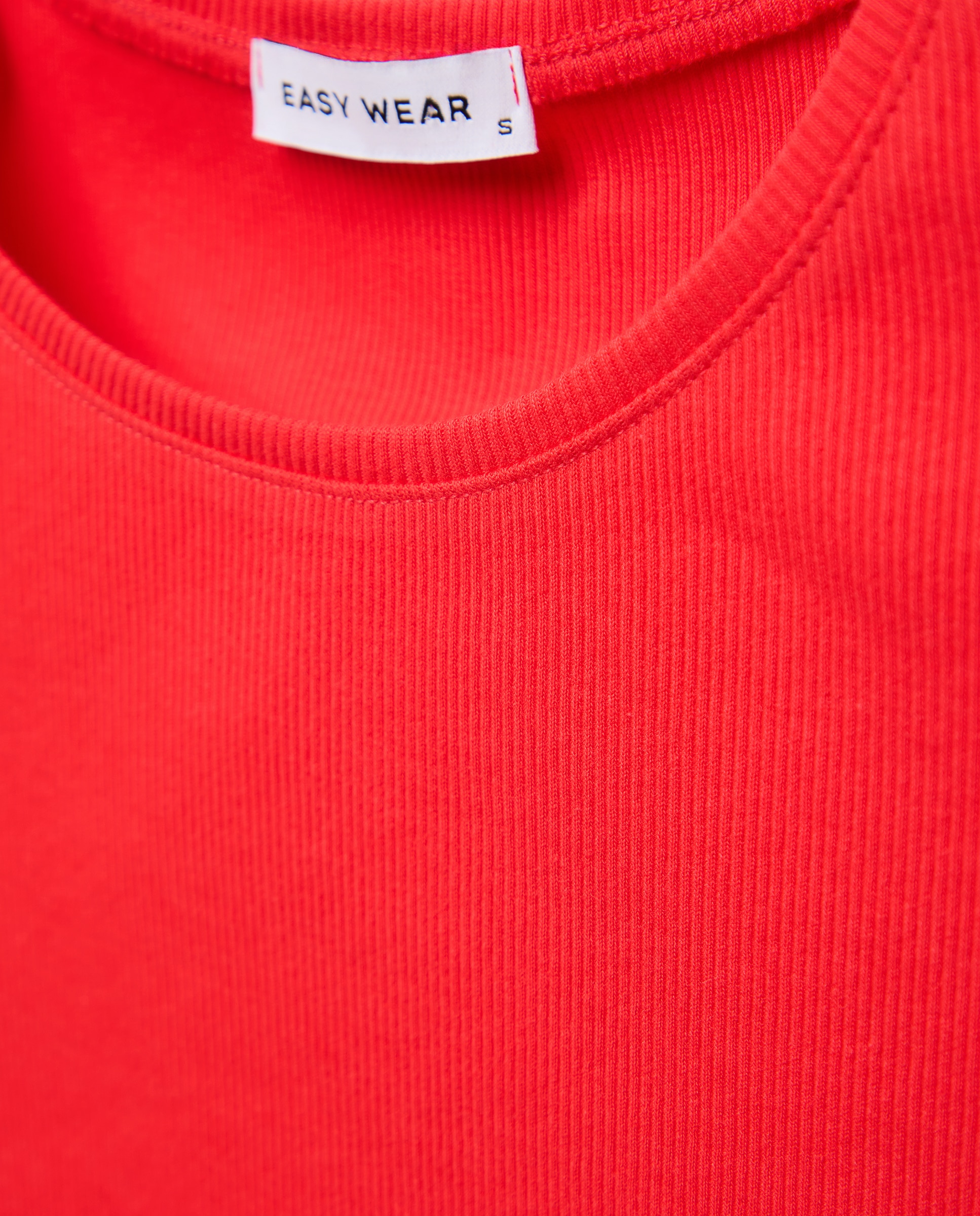 Camiseta lisa de manga corta de mujer - Easy Wear - 600 Rojo 600 Rojo-5