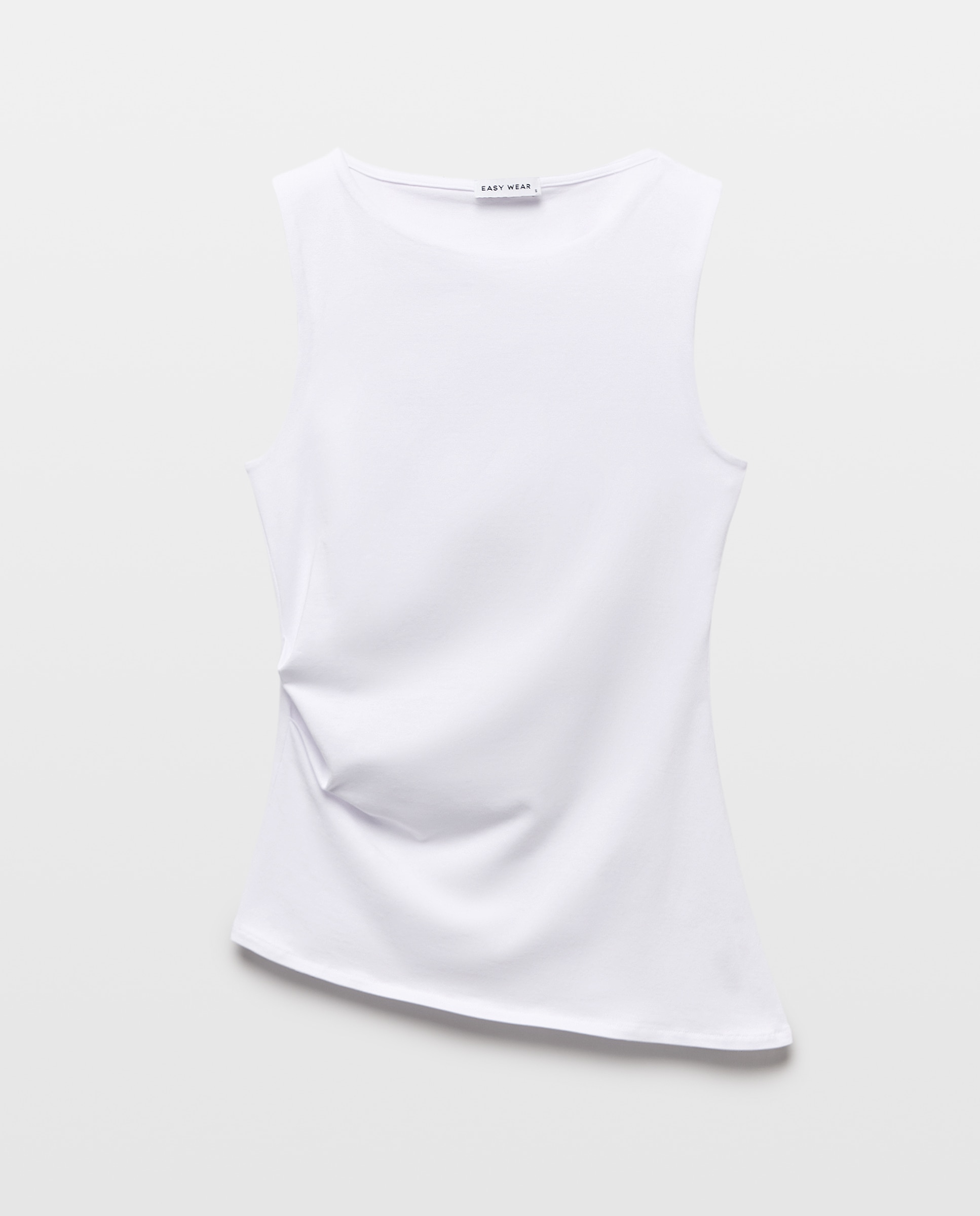 Camiseta sin mangas de mujer - Easy Wear - Blanco Blanco-5