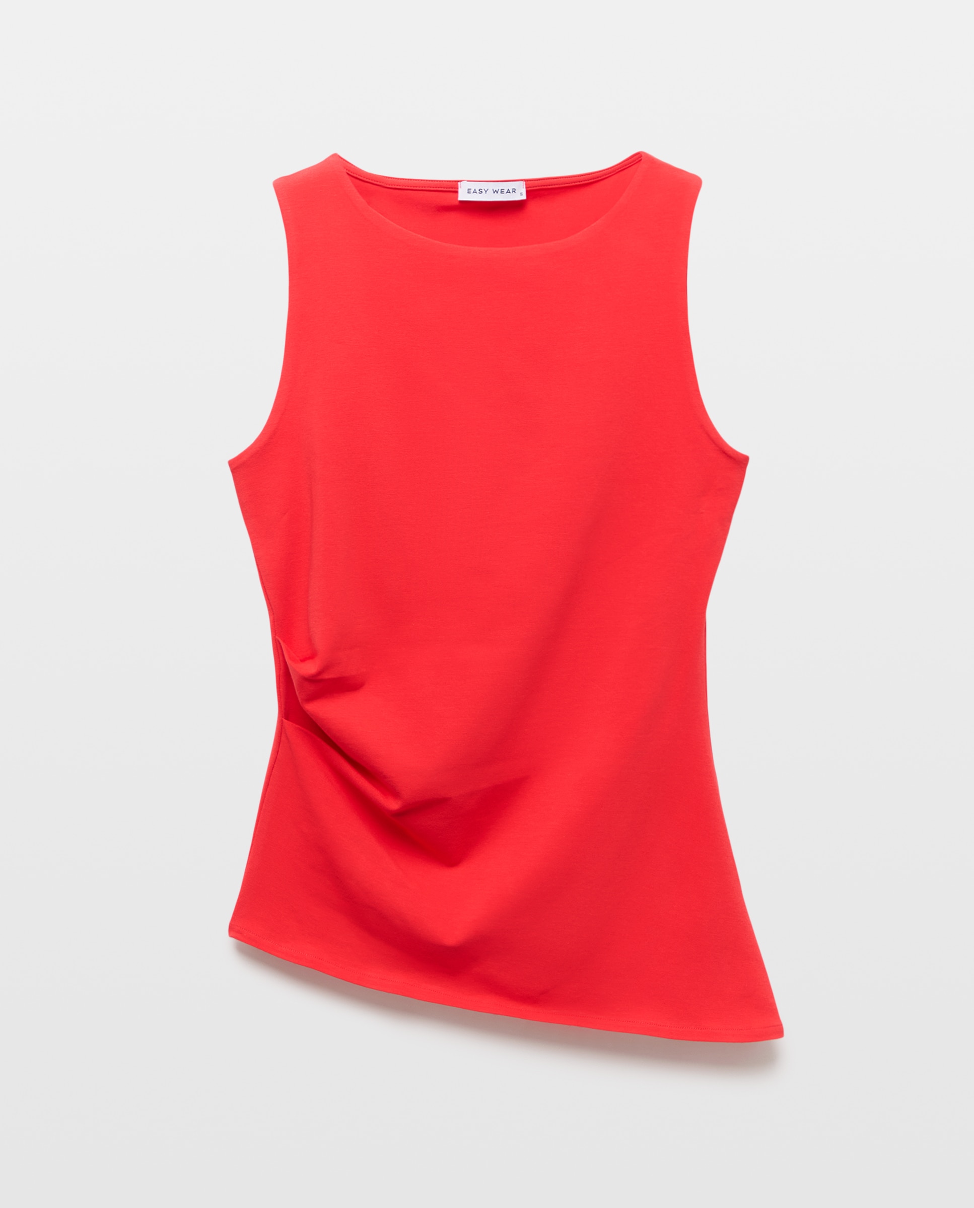 T-shirt sem mangas 600 Vermelho-4