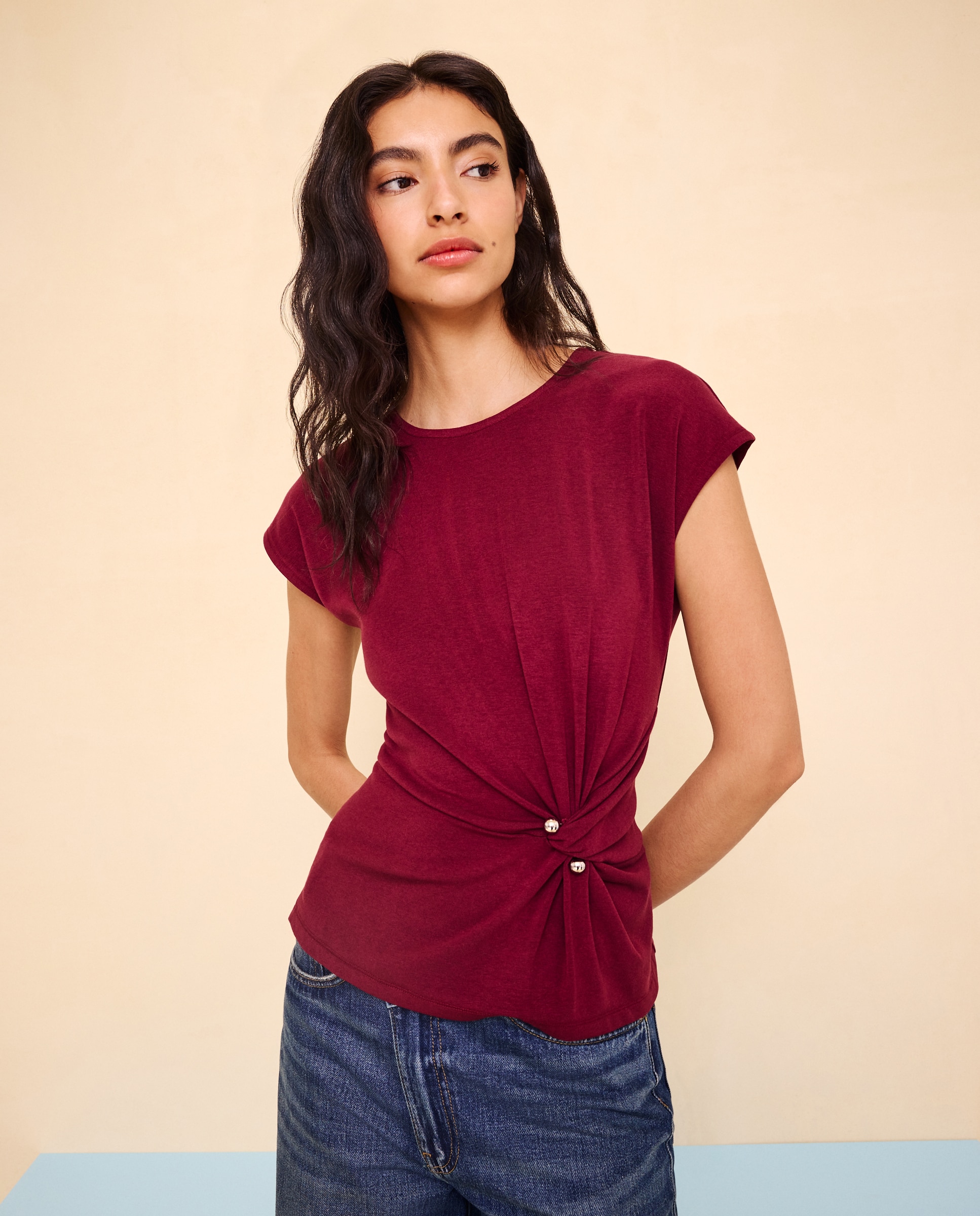 Imagem 0 de T-shirt de mulher com manga curta