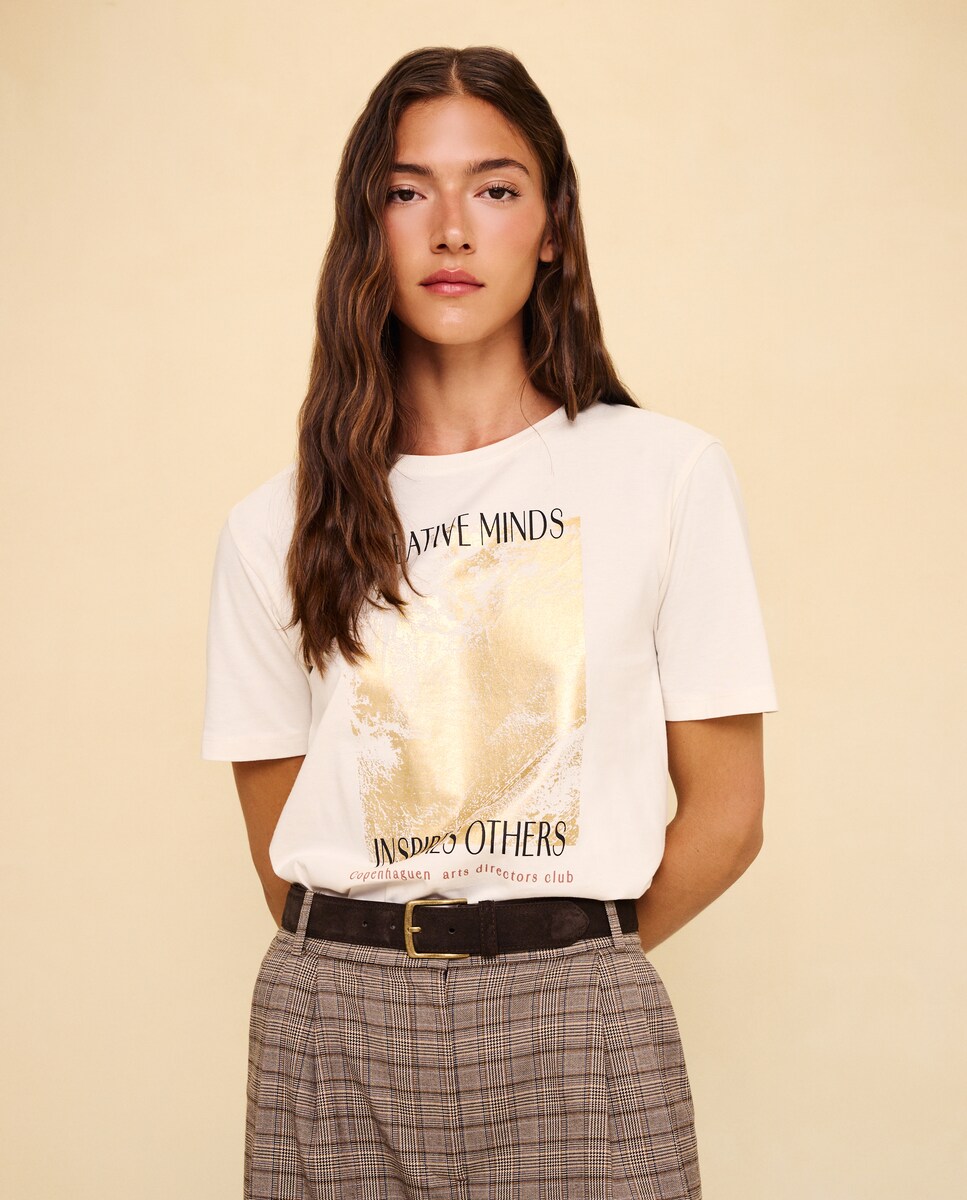 Imagen 0 de Camiseta manga corta de mujer 770 Terracota