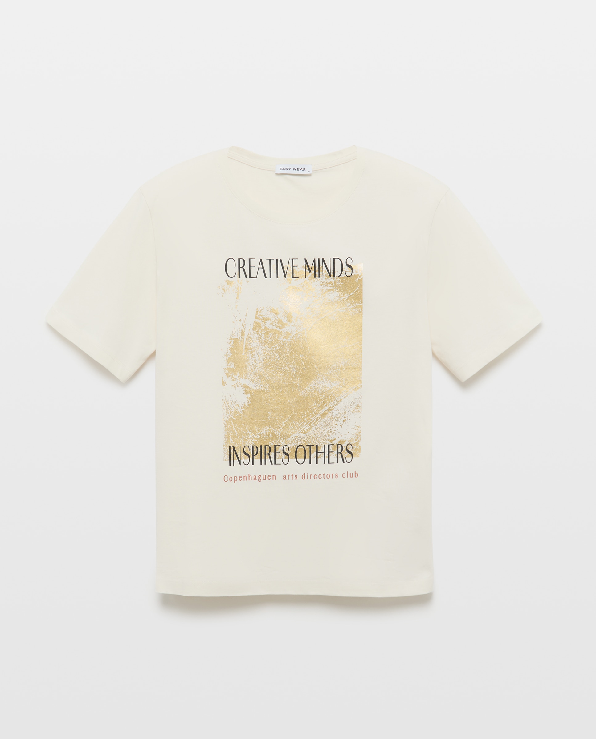 Camiseta manga corta de mujer - Easy Wear - 120 Crudo 120 Crudo-4