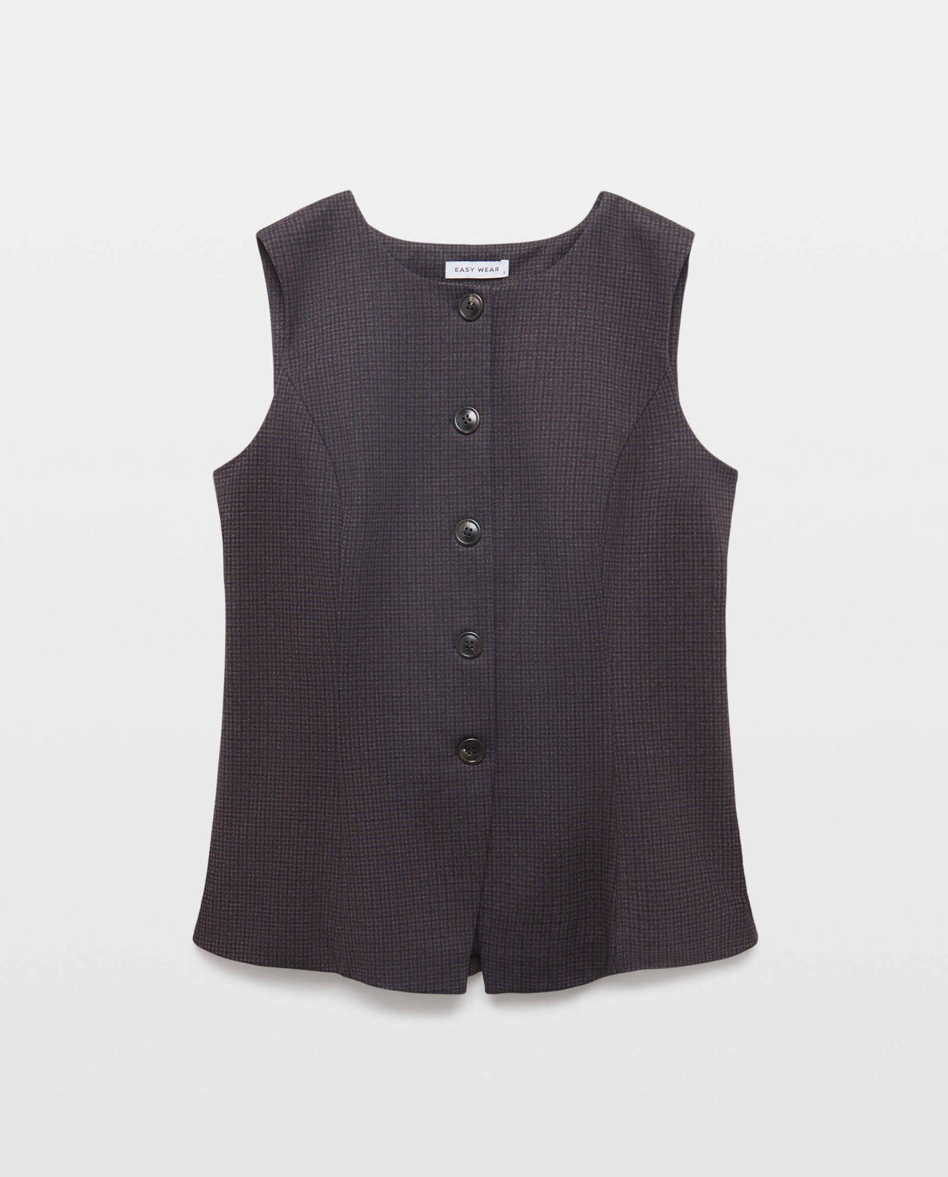 Chaleco de mujer - Easy Wear - Marrón Marrón-4