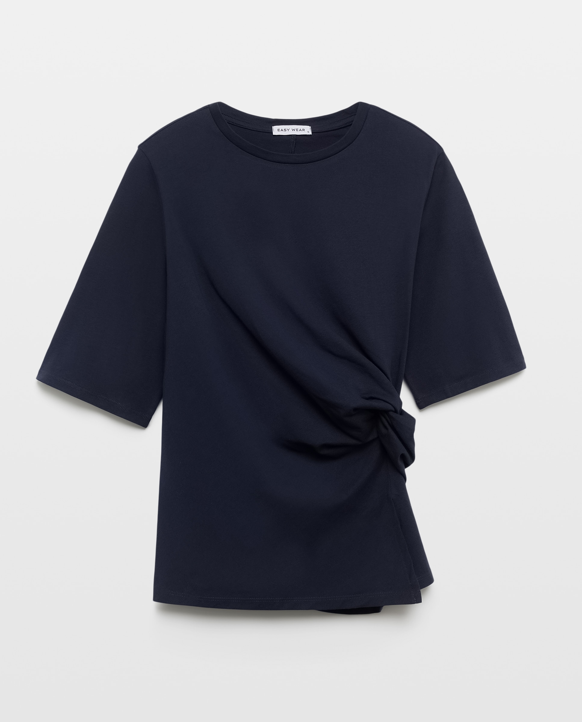 Camiseta manga corta de mujer - Easy Wear - Azul marino Azul marino-4