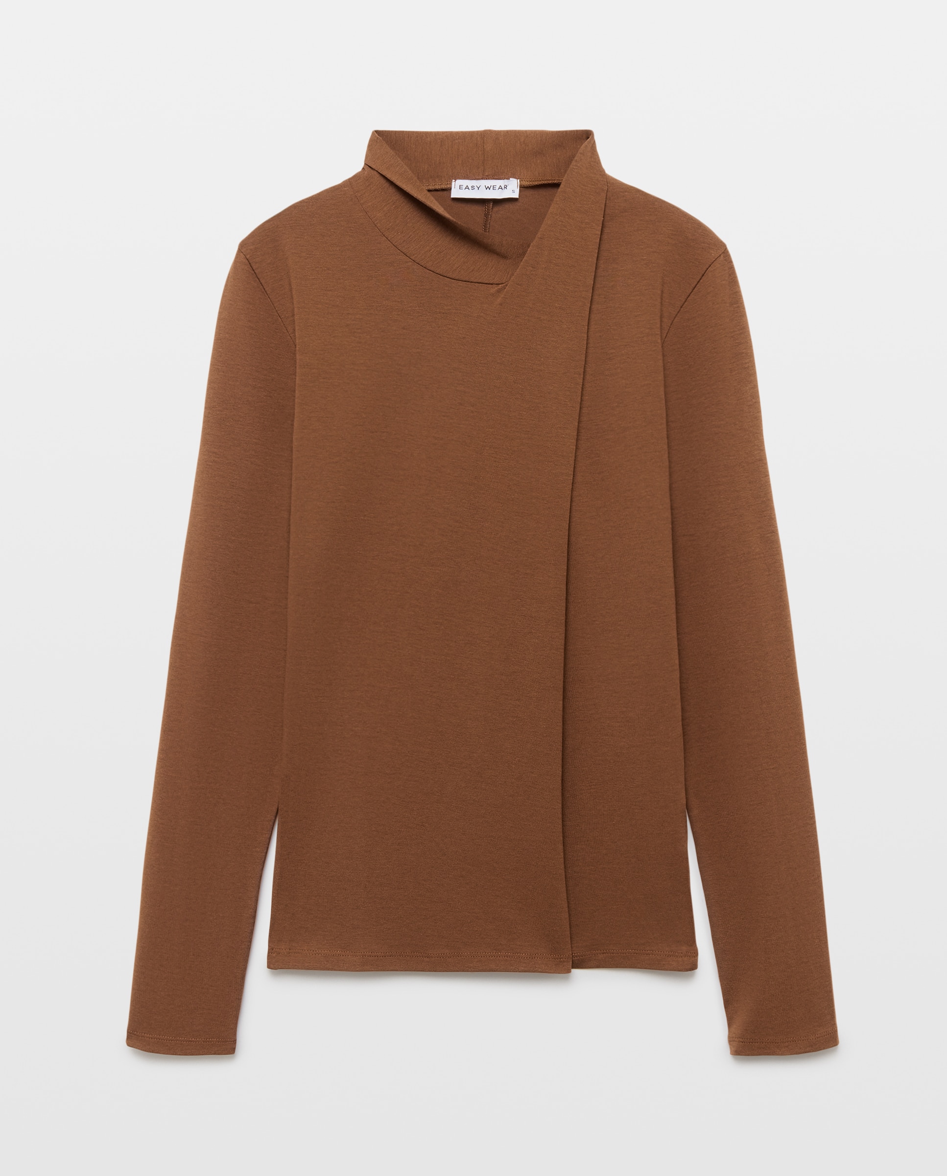 Camiseta manga larga de mujer - Easy Wear - 730 Camel 730 Camel-5