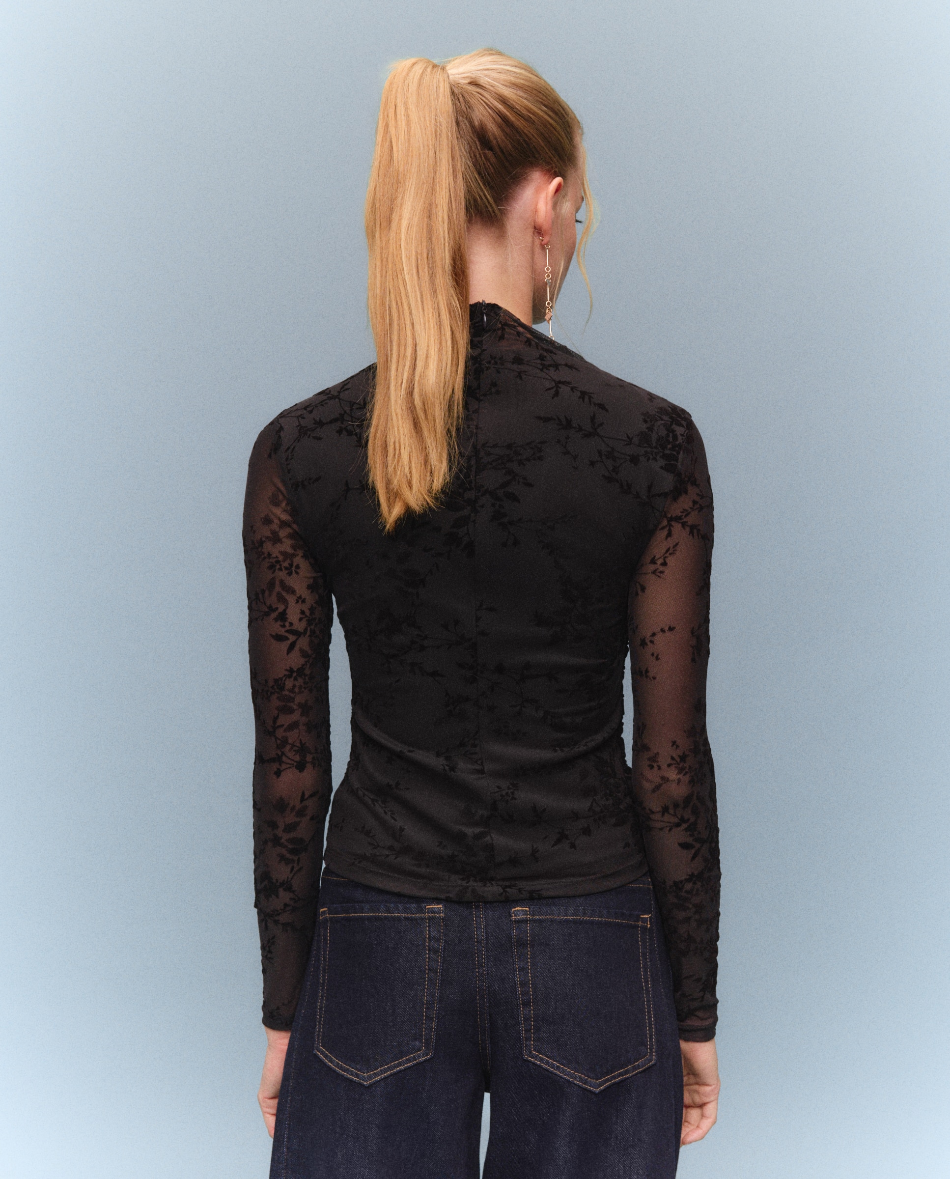 Camiseta de mujer manga larga - Easy Wear - Chocolate Chocolate-3