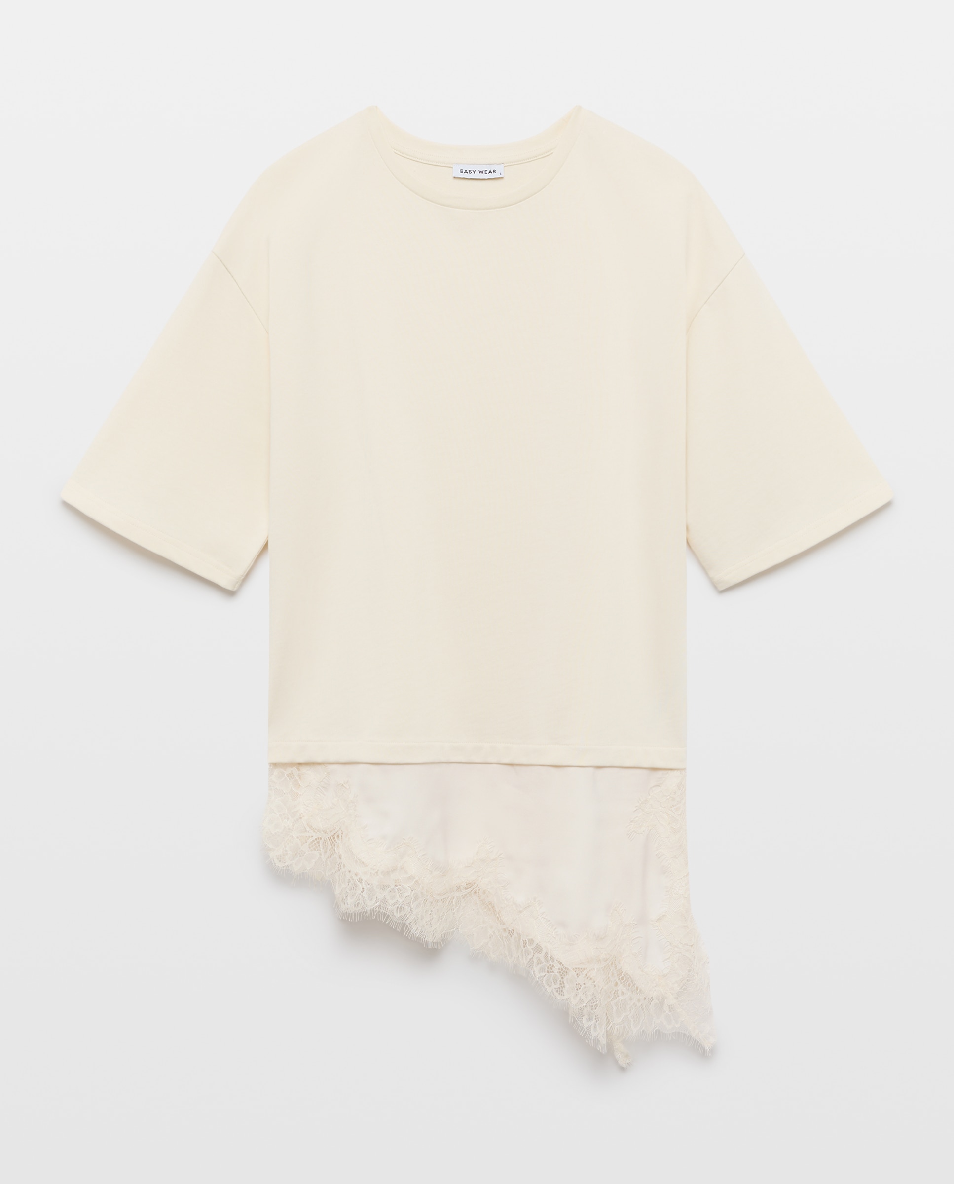 Camiseta manga corta de mujer - Easy Wear - Crudo Crudo-4