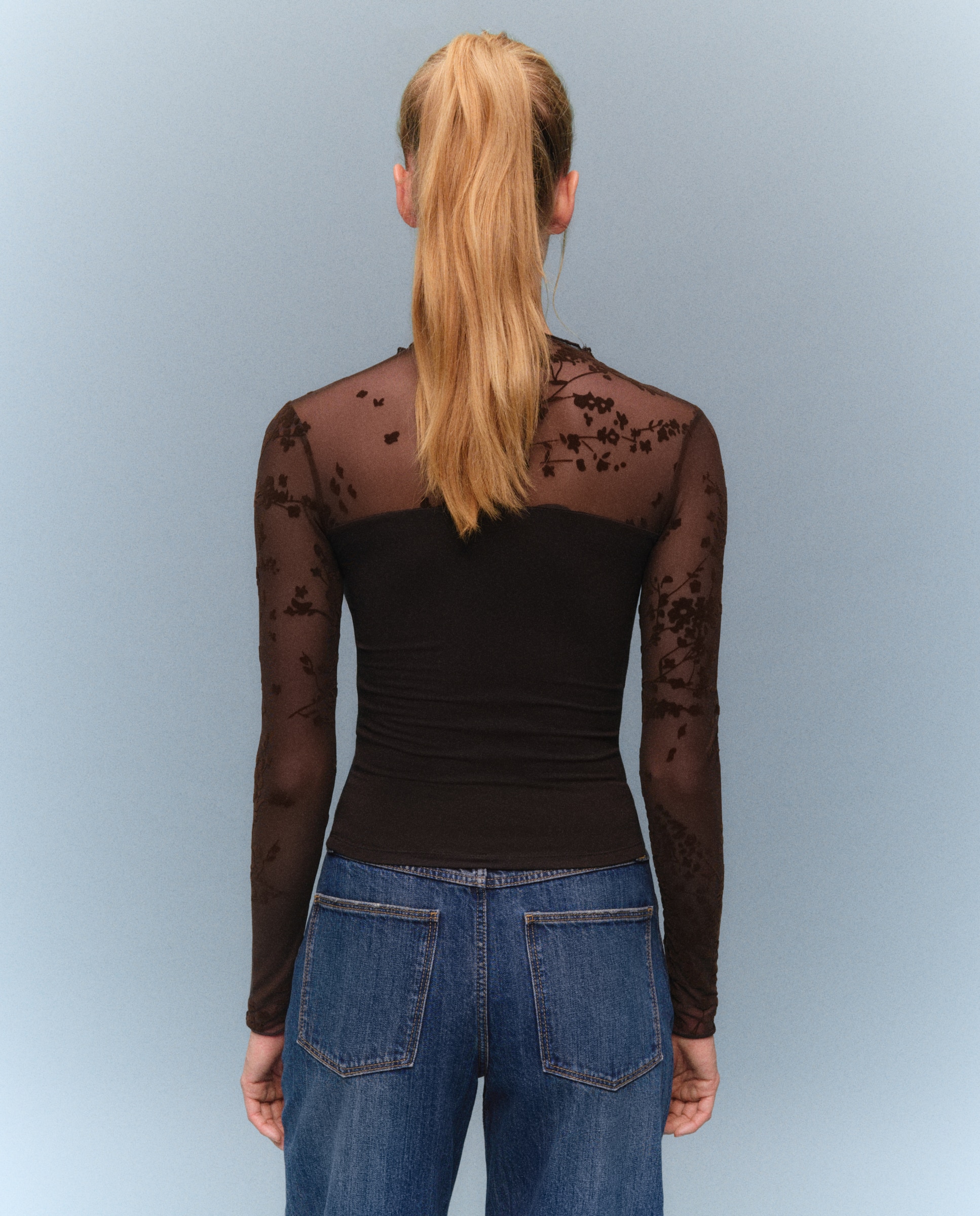 Imagen 3 de Camiseta manga larga de mujer - Easy Wear - Marrón Marrón