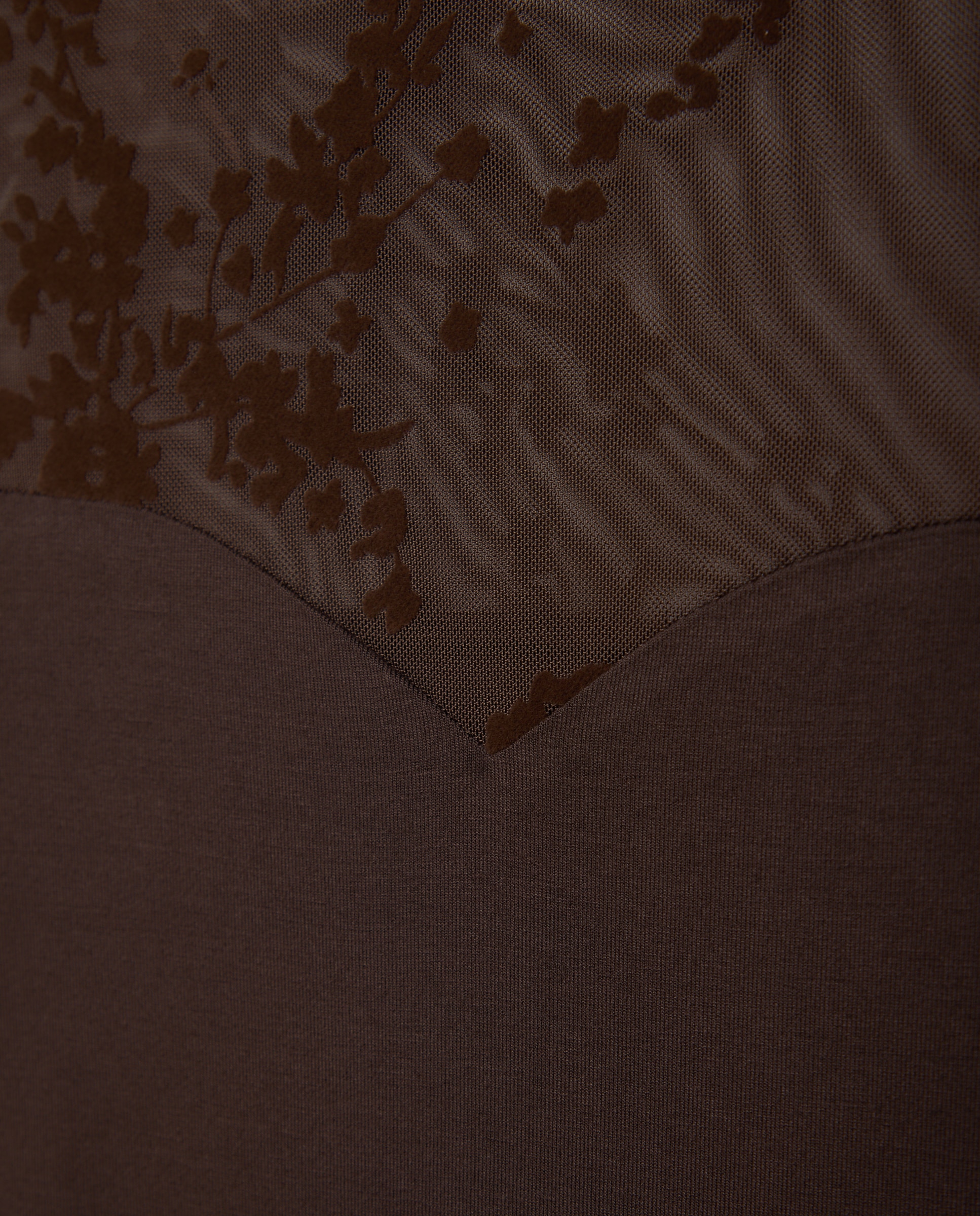 Imagen 5 de Camiseta manga larga de mujer - Easy Wear - Marrón Marrón