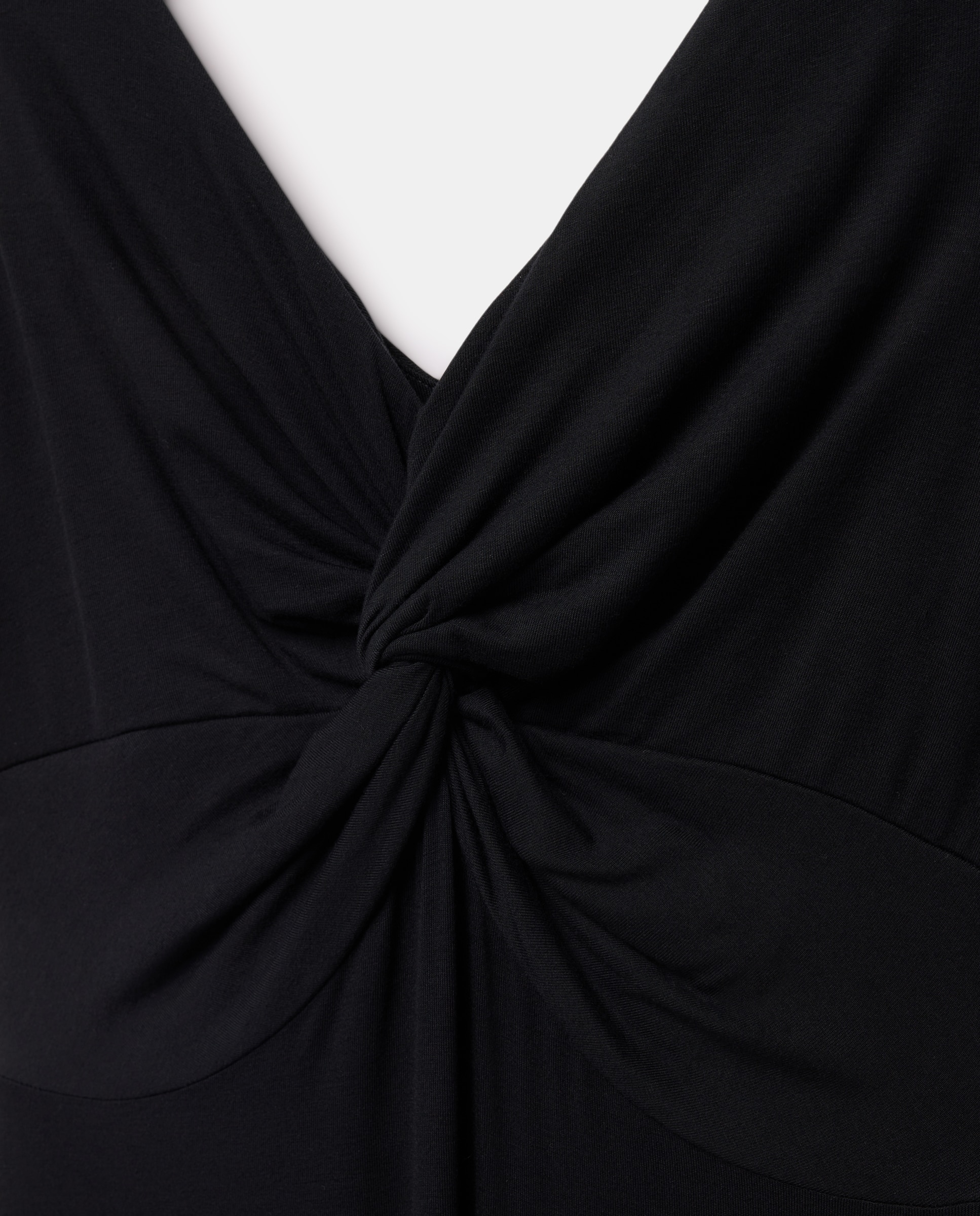 Vestido midi tirantes de mujer - Easy Wear - Negro Negro-6