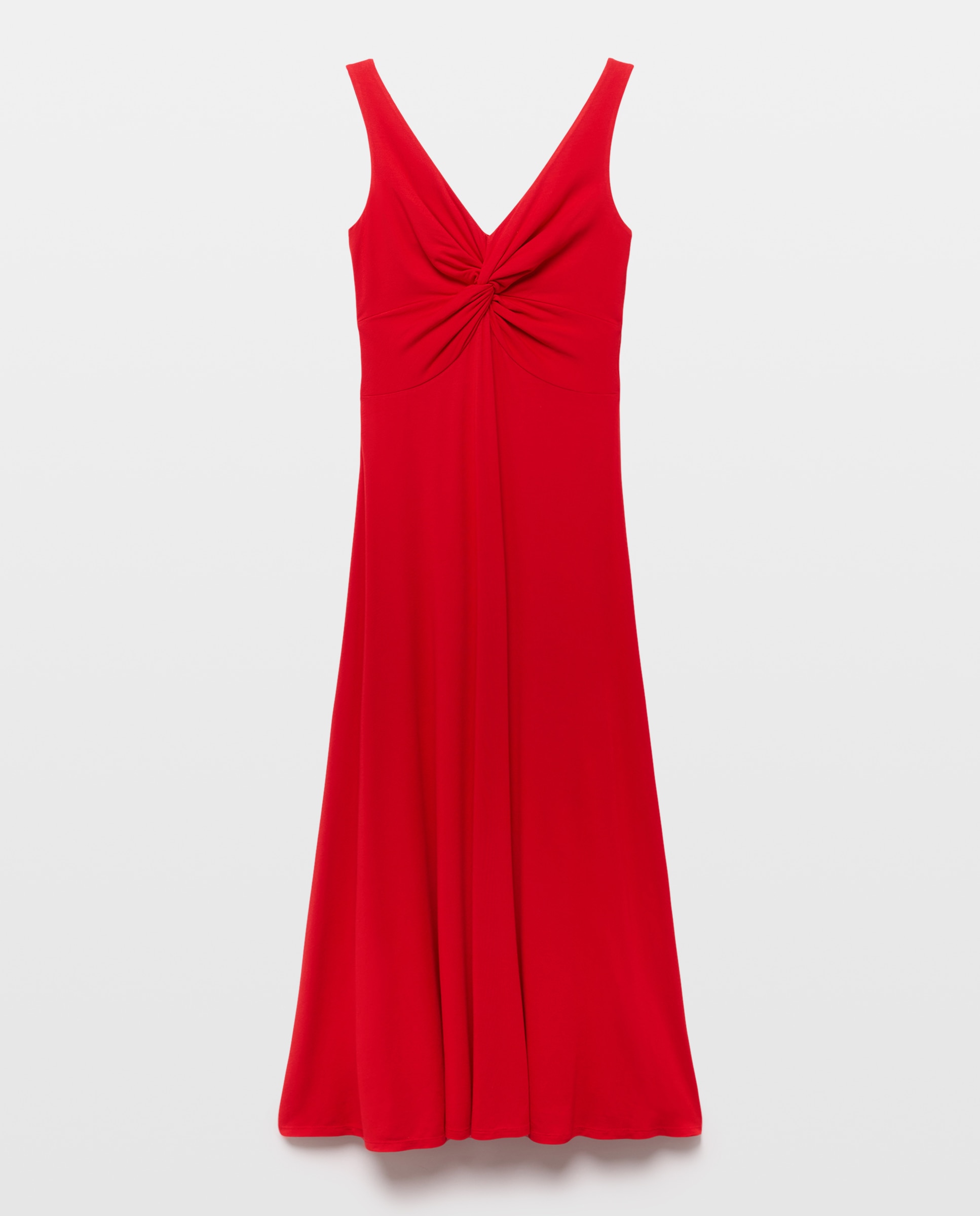 Vestido Midi de Alças 600 Vermelho-4