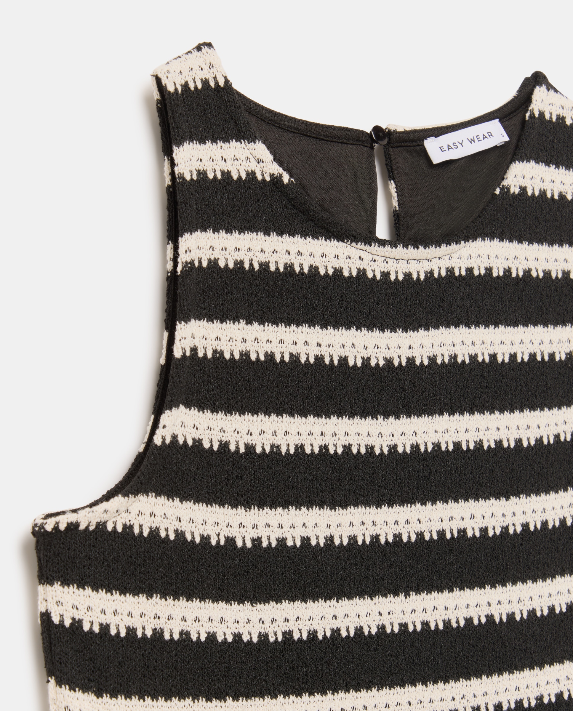 Vestido de tirantes estampado de mujer - Easy Wear - Negro Negro-6