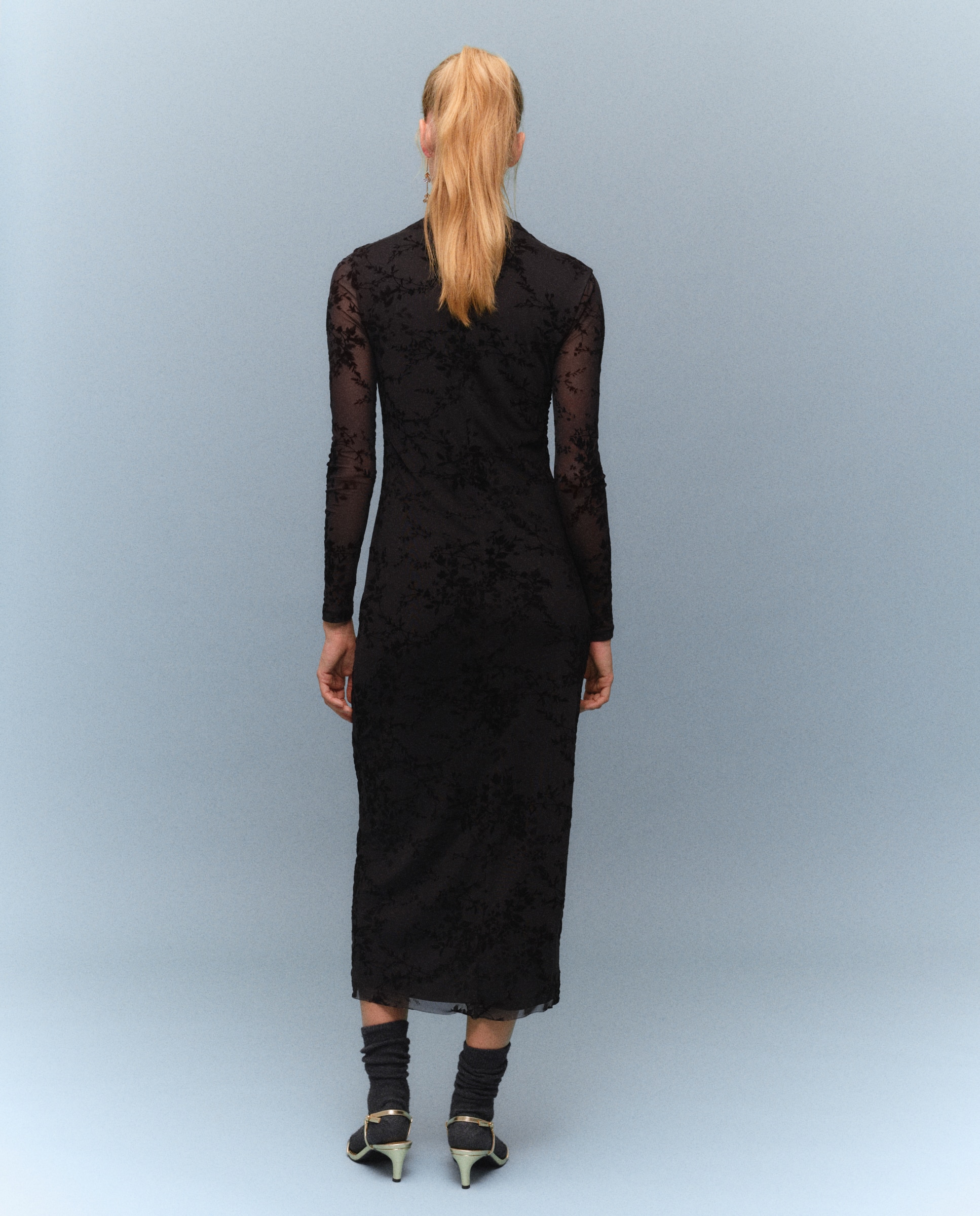 Vestido de mujer midi - Easy Wear - Chocolate Chocolate-3