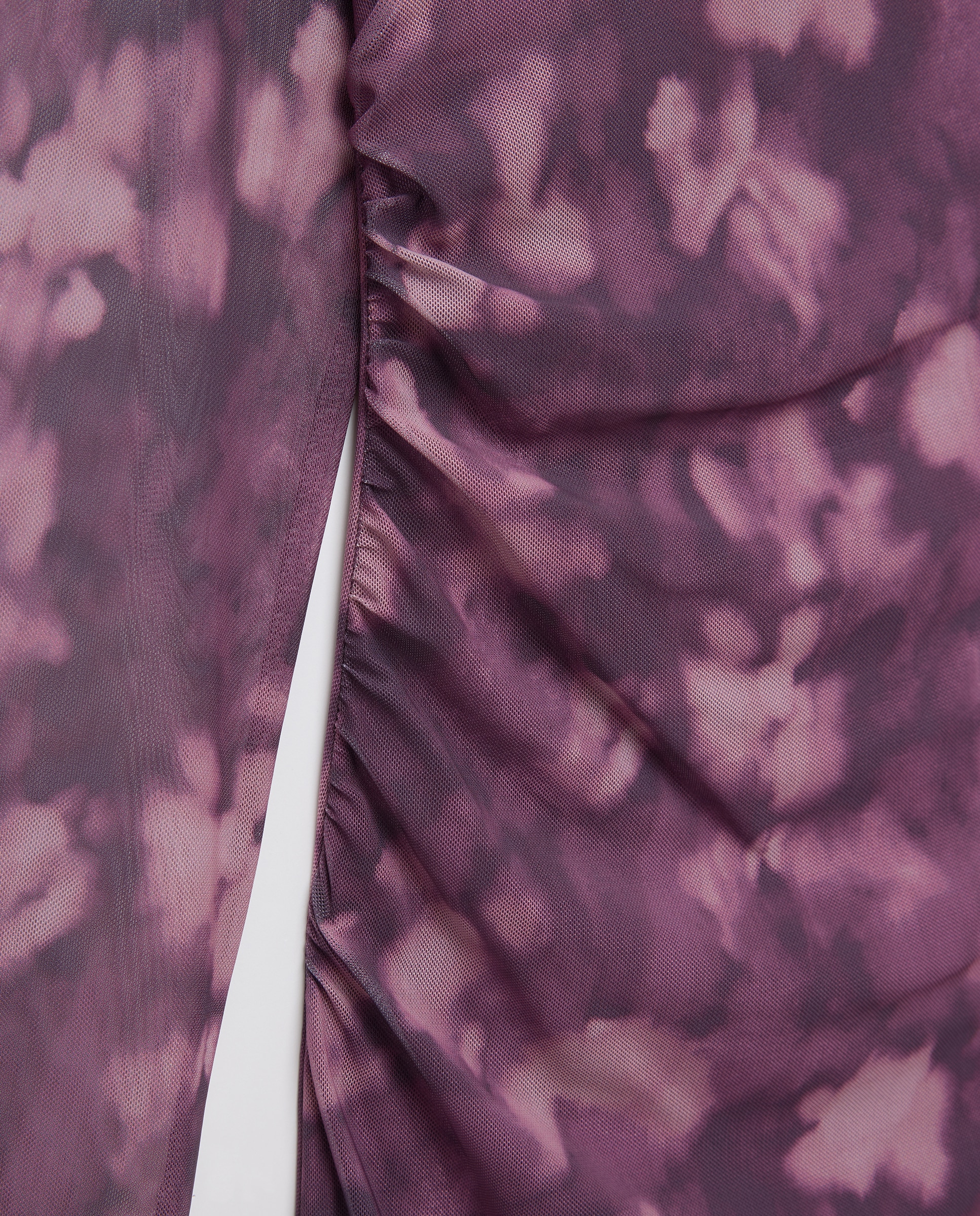Vestido midi Bordeaux-5
