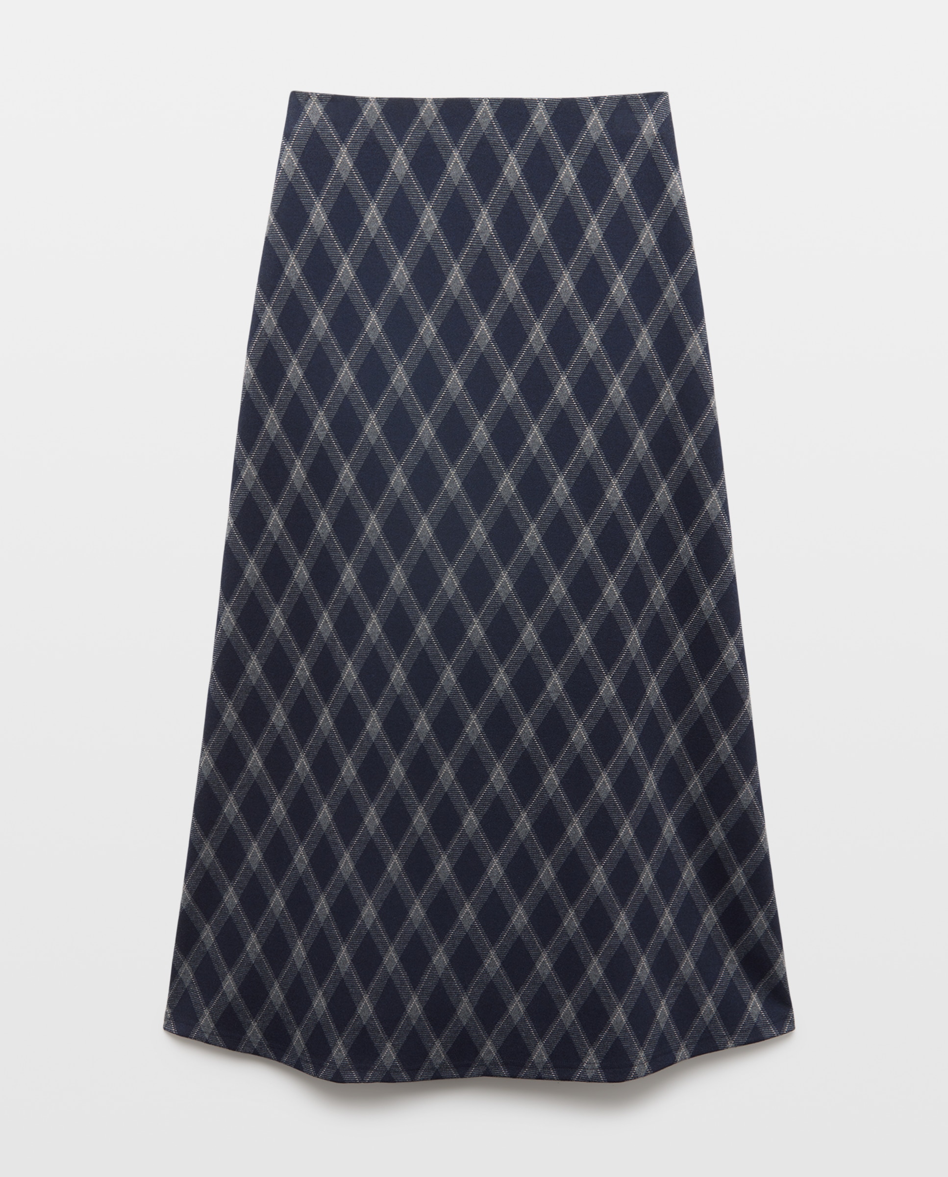 Falda midi - Easy Wear - Azul marino Azul marino-4