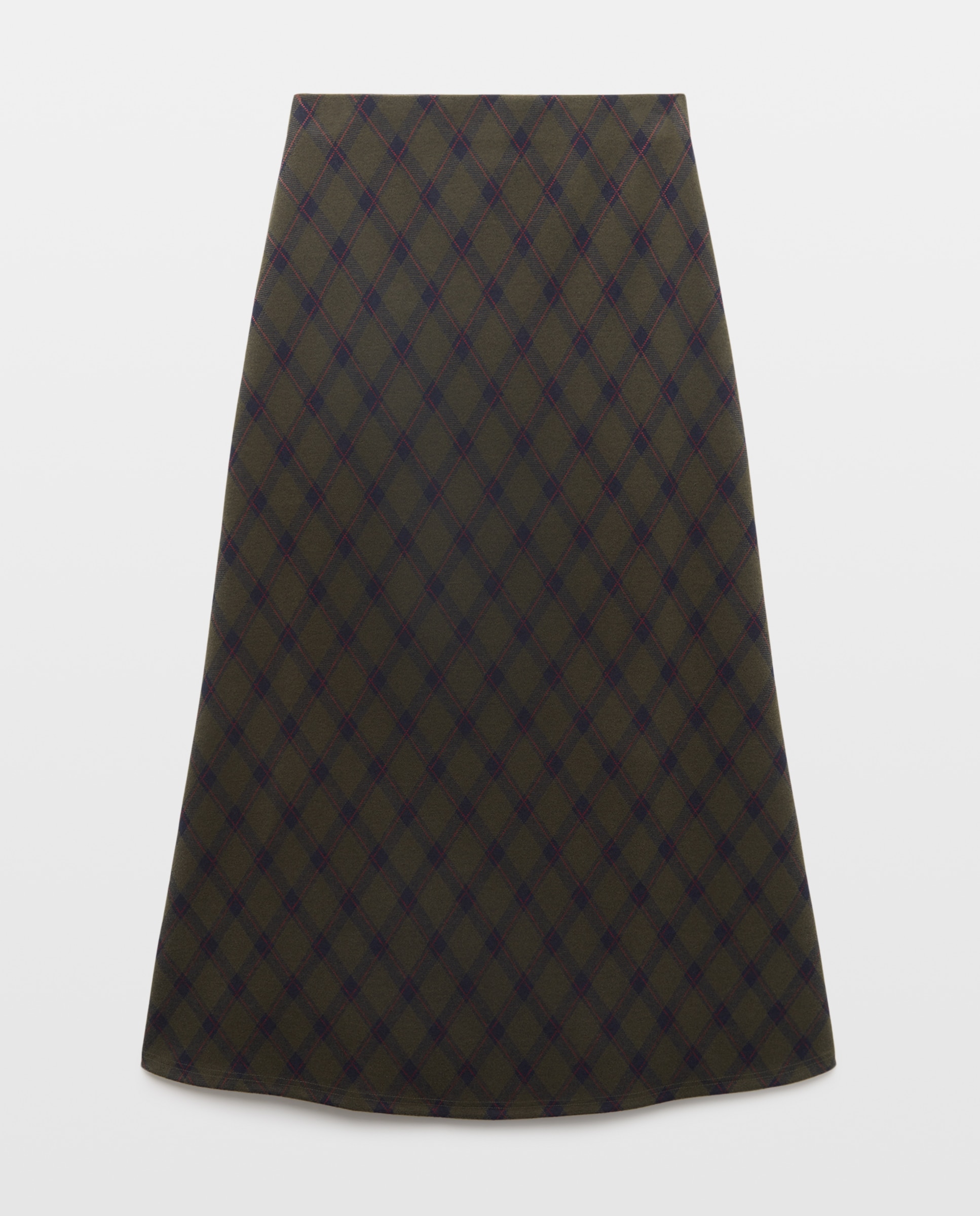 Falda midi - Easy Wear - Verde Verde-3
